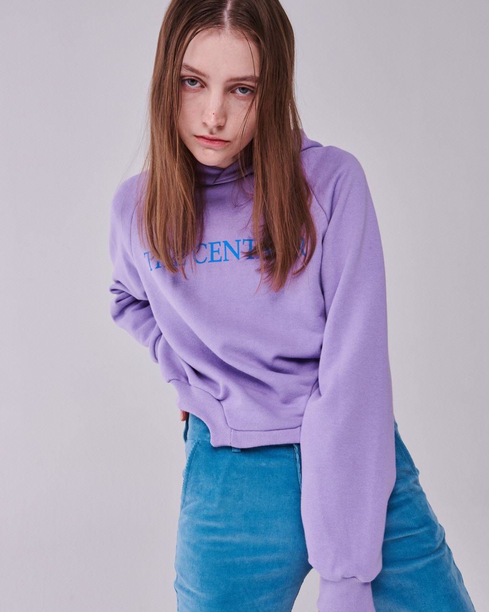 【CENTAUR】CENTAUR EMBLEM SWEATSHIRT MUSINSA | CENTAUR.KR HOODY CENTAUR CROPPED_PURPLE