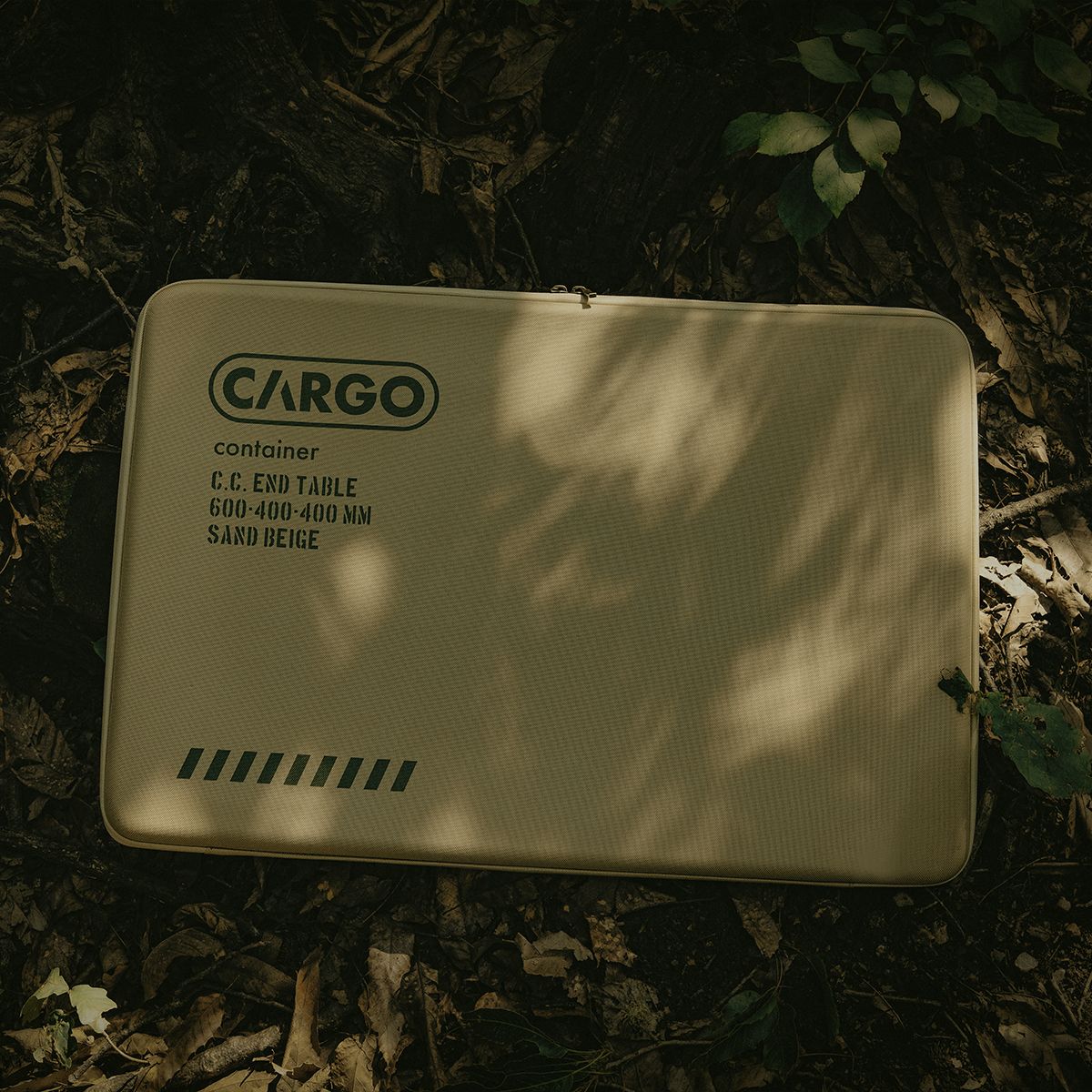 카고 컨테이너(CARGO CONTAINER) 엔드 테이블 1ea (베이지)