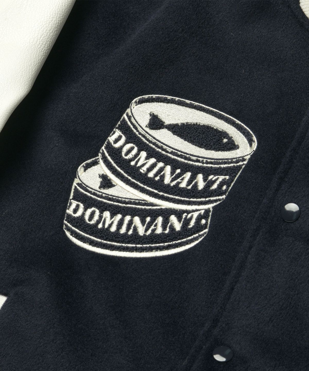 도미넌트(DOMINANT) Tuna Varsity Jacket_Navy