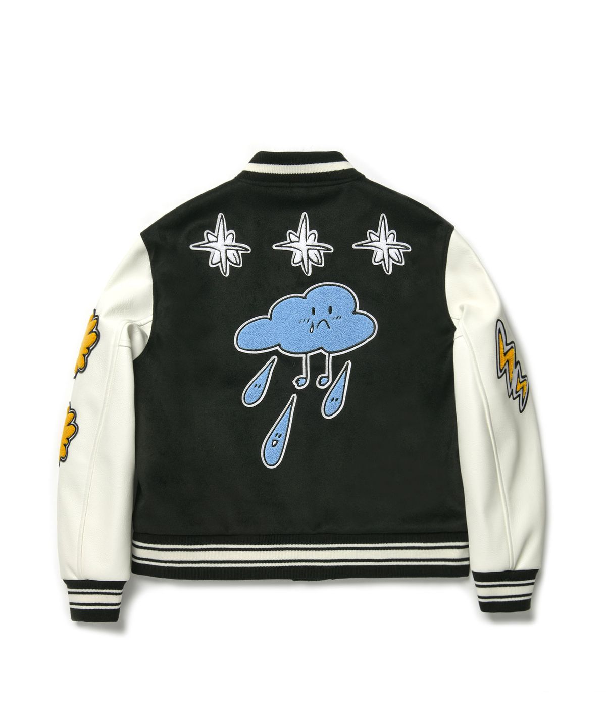 도미넌트(DOMINANT) Weather Varsity Jacket_Black