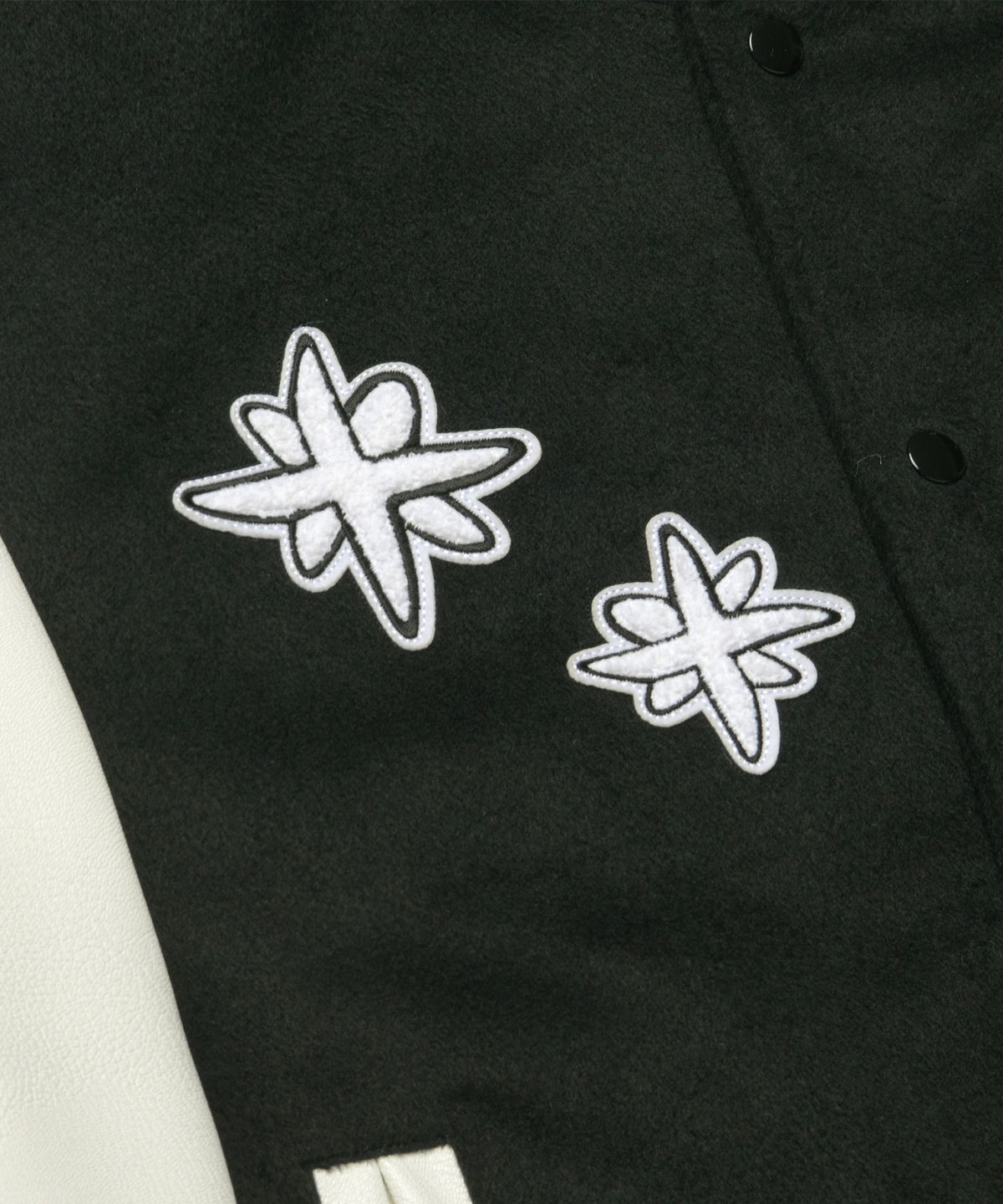 도미넌트(DOMINANT) Weather Varsity Jacket_Black