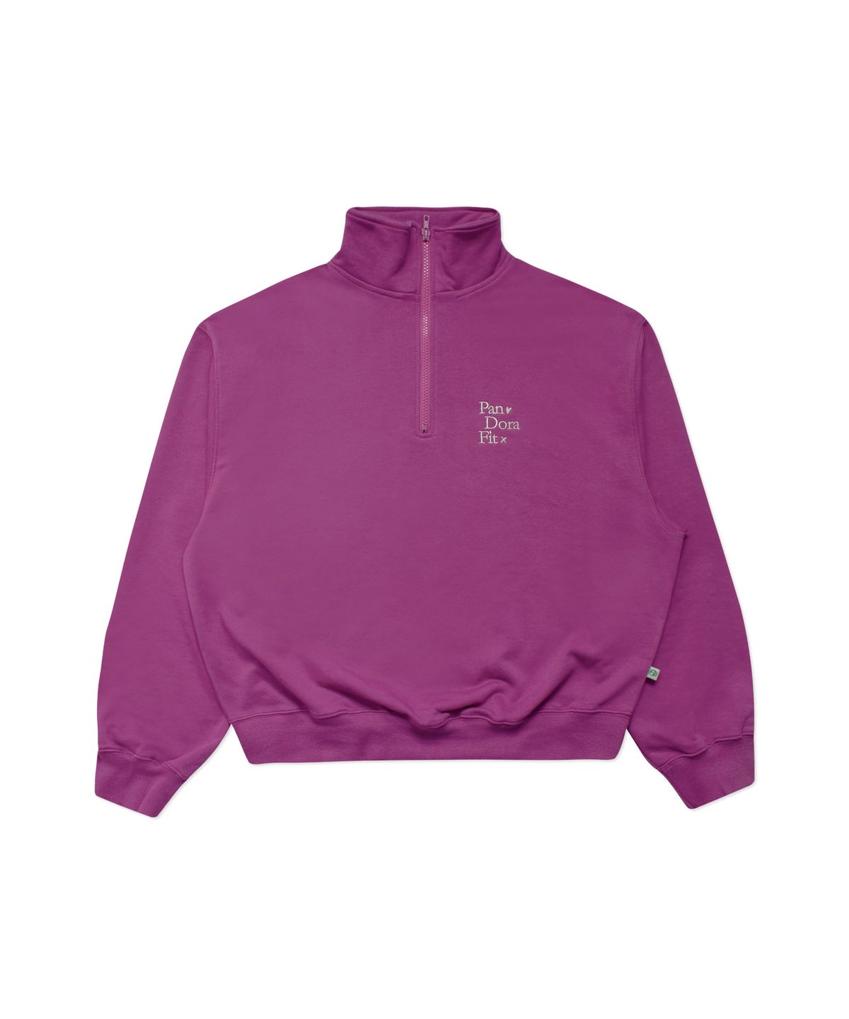 판도라핏(PANDORAFIT) Half Zip-up Sweatshirt Violet