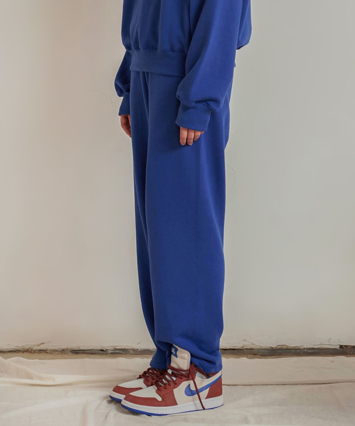 판도라핏(PANDORAFIT) Wide 2way Jogger Pants Blue