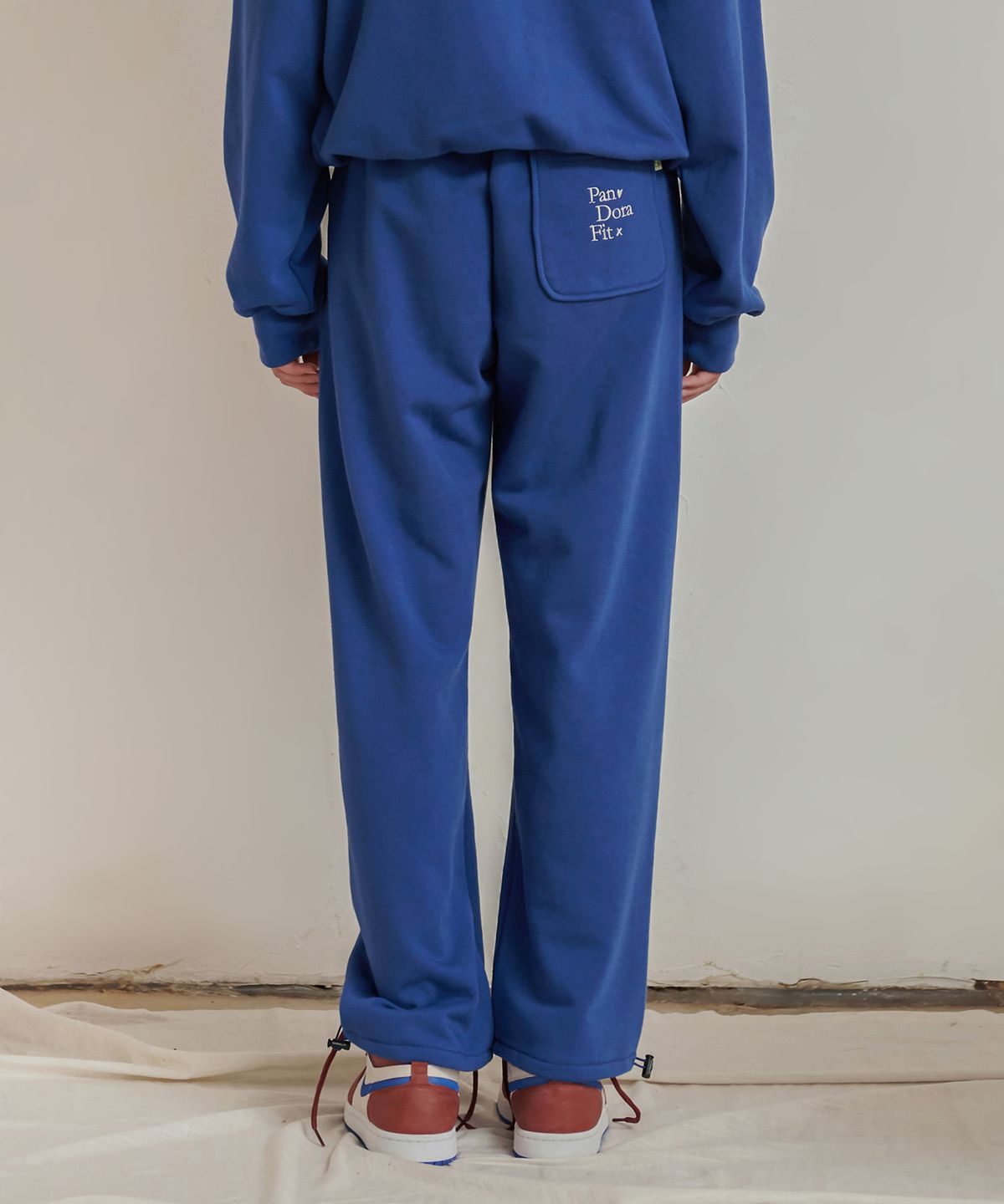판도라핏(PANDORAFIT) Wide 2way Jogger Pants Blue