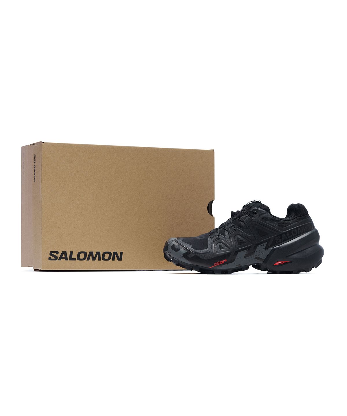 살로몬(SALOMON) 스피드크로스 6 GTX W - 블랙:블랙:팬텀 / L41743400