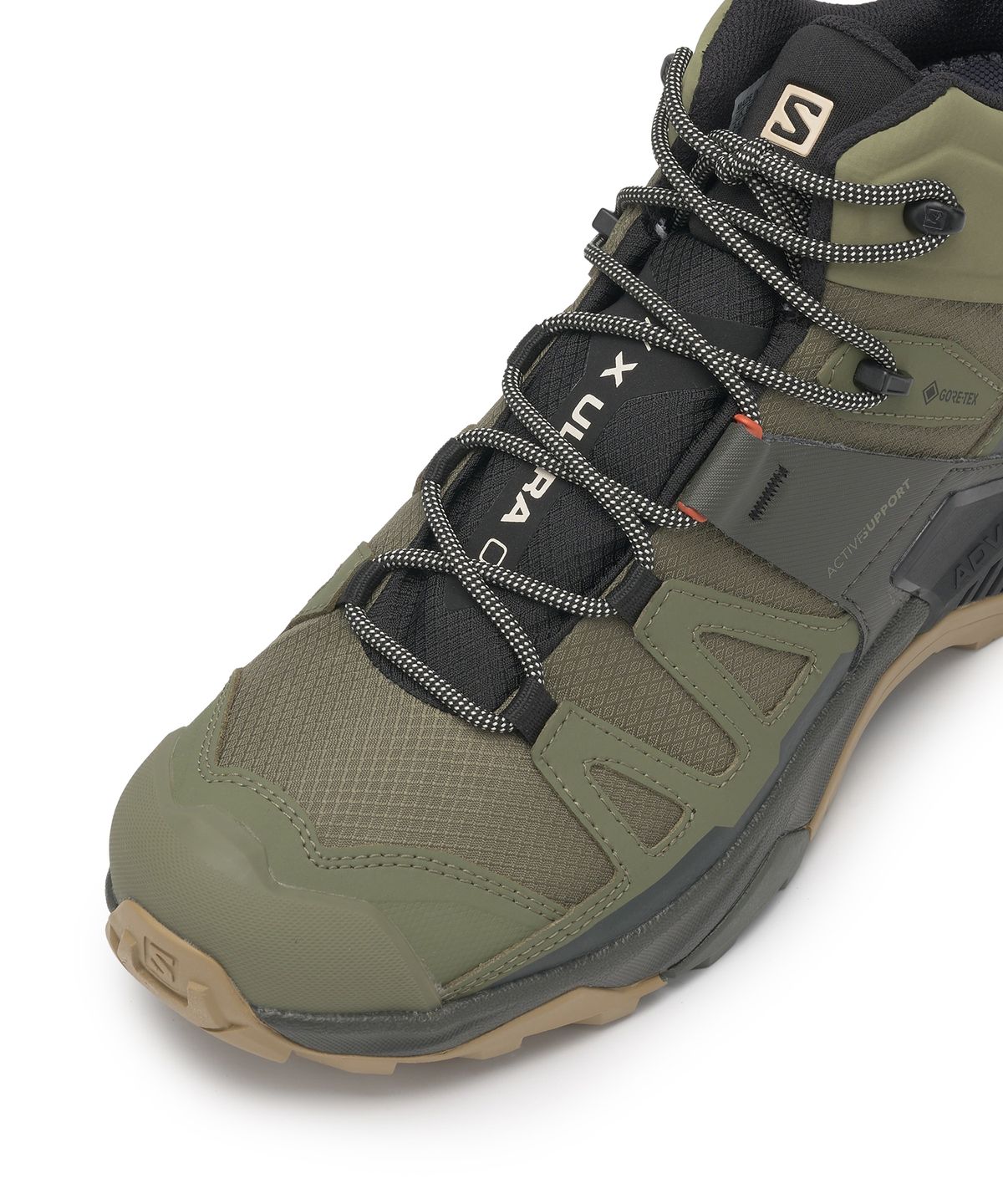 살로몬(SALOMON) X 울트라 4 미드 GTX - 딥 리첸 그린:피트:켈프 / L41739800