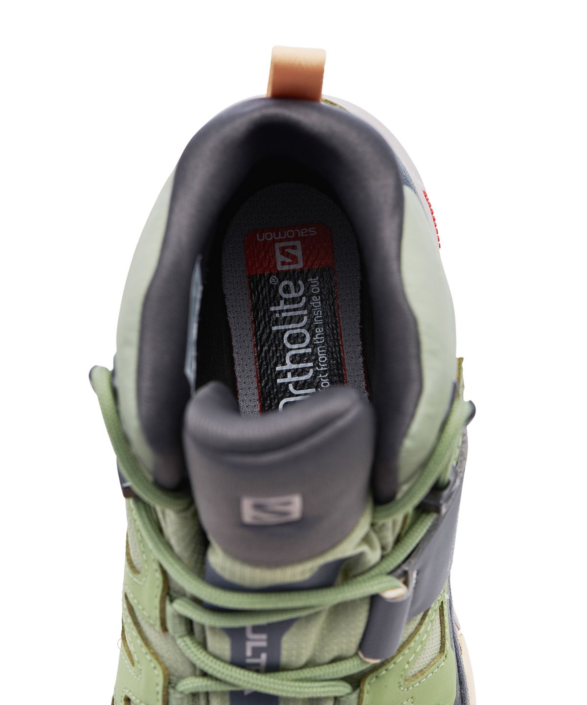 살로몬(SALOMON) X 울트라 4 미드 GTX W - 오일 그린:마그넷:아몬드 크림 / L41625100