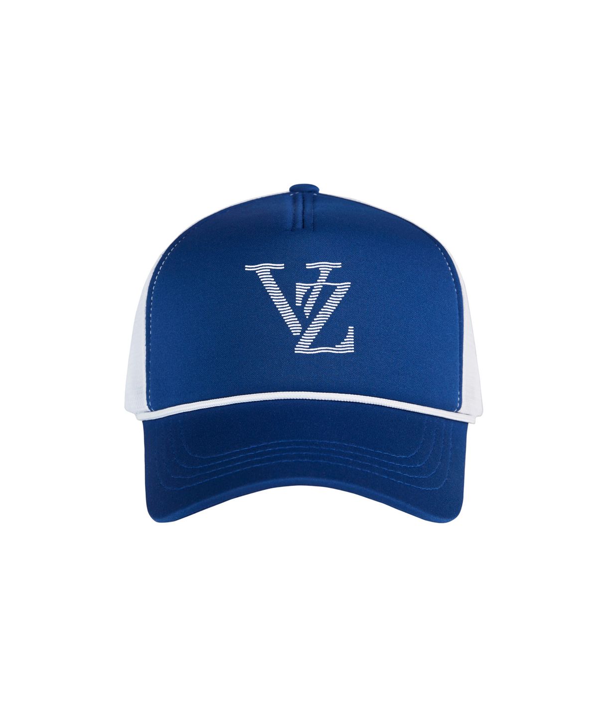 바잘(VARZAR) VZ 웨이브 로고 매쉬캡 블루