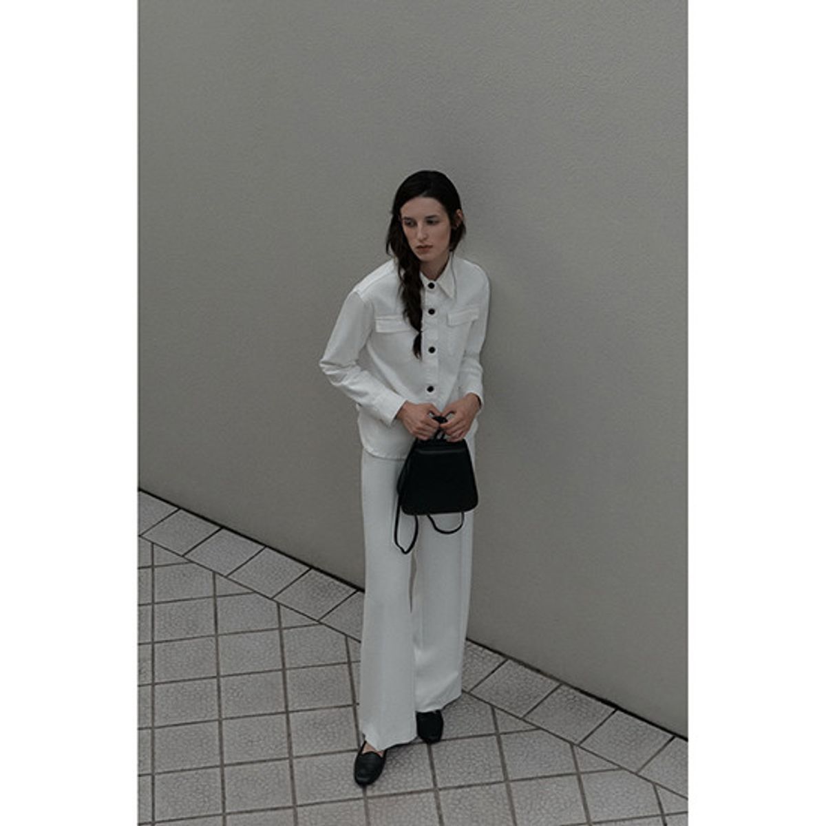 아카이브앱크(ARCHIVEPKE) Shell teen bag(Deep sleep)_OVBAX24004BLK