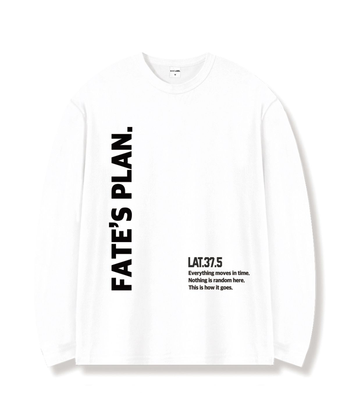 베이직라벨(BASIC LABEL) Fate’s Plan Layered Long Sleeve 2 Color [BLBR_2003]