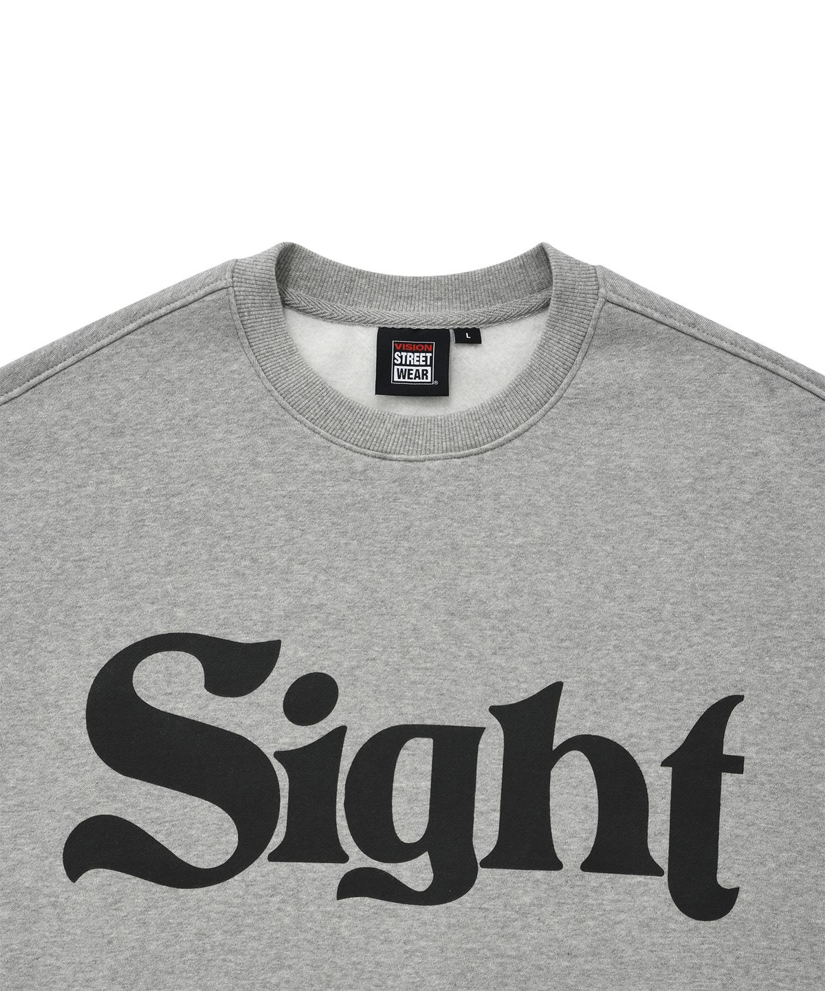 비전스트릿웨어(VISION STREETWEAR) VSW Sight Crewneck Gray