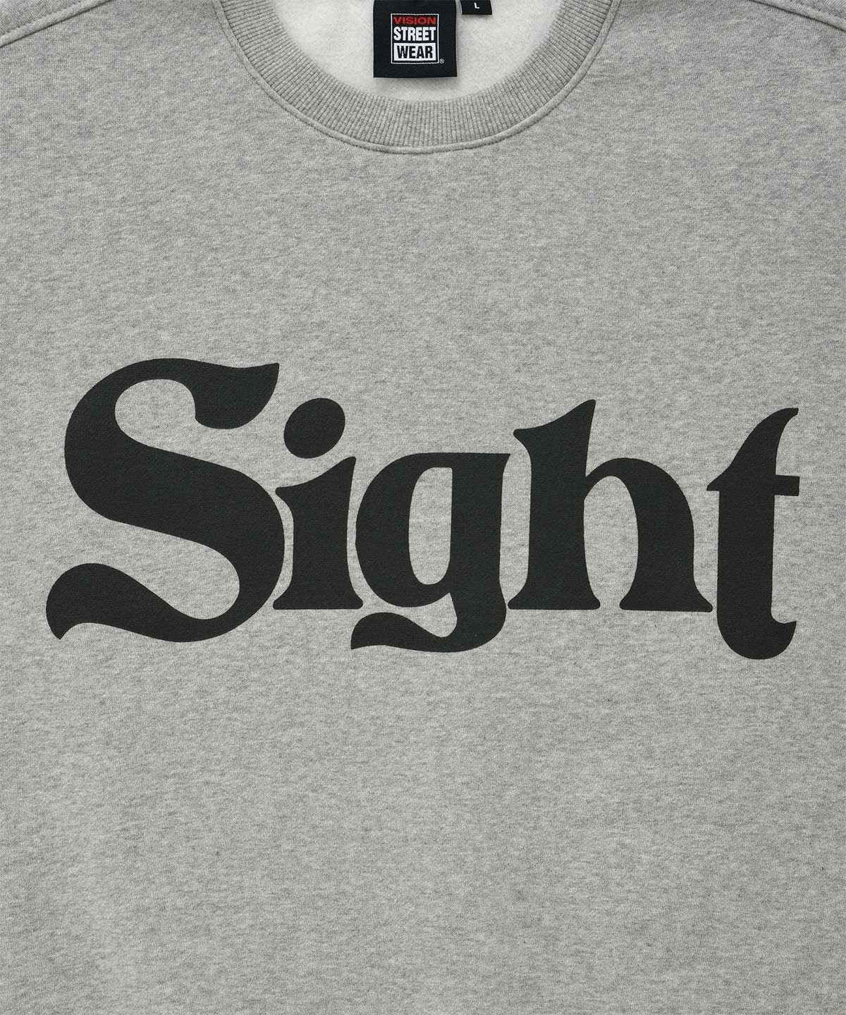 비전스트릿웨어(VISION STREETWEAR) VSW Sight Crewneck Gray