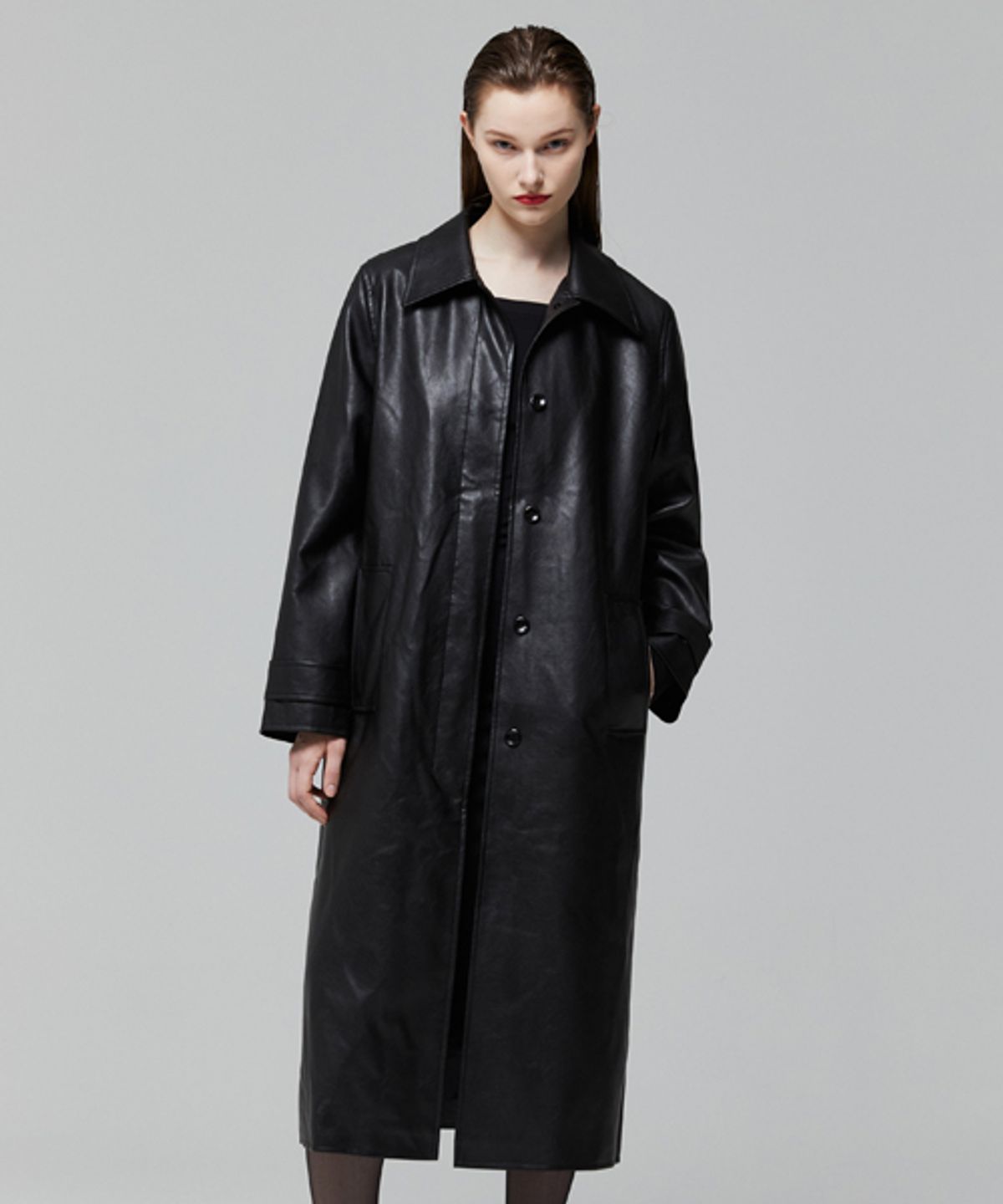 레이디 볼륨(LADY VOLUME) OFF SHOULDER LINE DRESS_BLACK