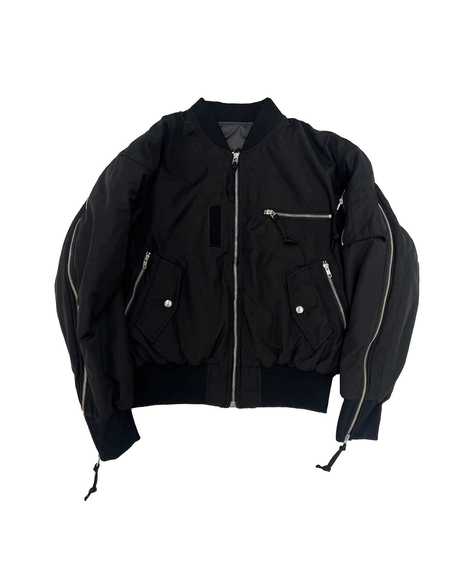 【GRAILZ】MULTI ZIPPER BOMBER JACKET [BLACK] MUSINSA | GRAILZ MULTI ZIPPER BOMBER JACKET [BLACK]