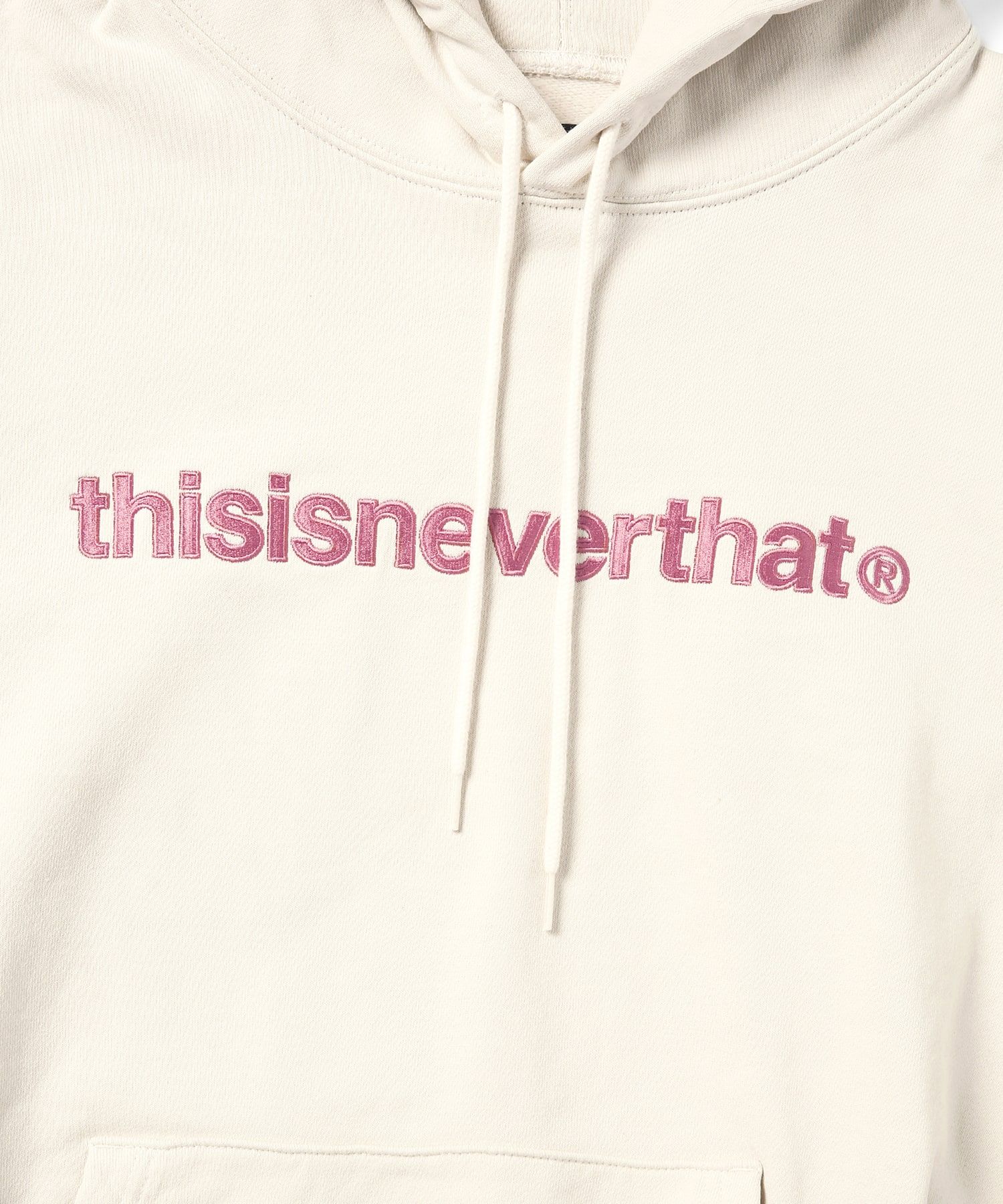 MUSINSA | thisisneverthat T-Logo Hoodie_Natural