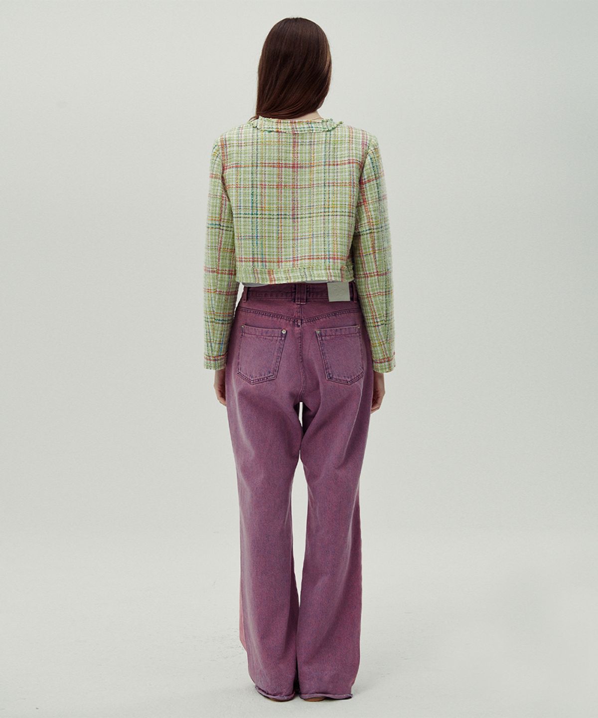 시눈(SINOON) MIXED COLOR TWEED JACKET