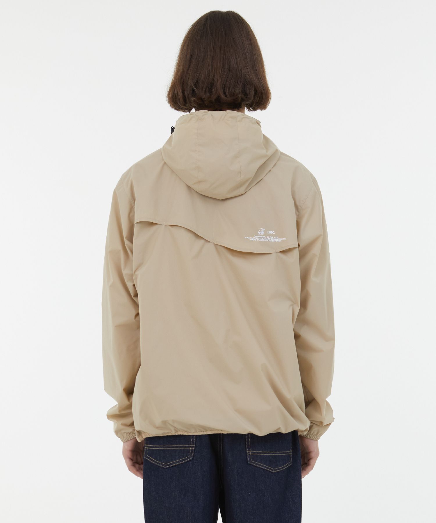 LMC x K-WAY CURVED ANORAK JACKET ベージュ MUSINSA公式 | LMC LMC x K-WAY CURVED ANORAK JACKET beige