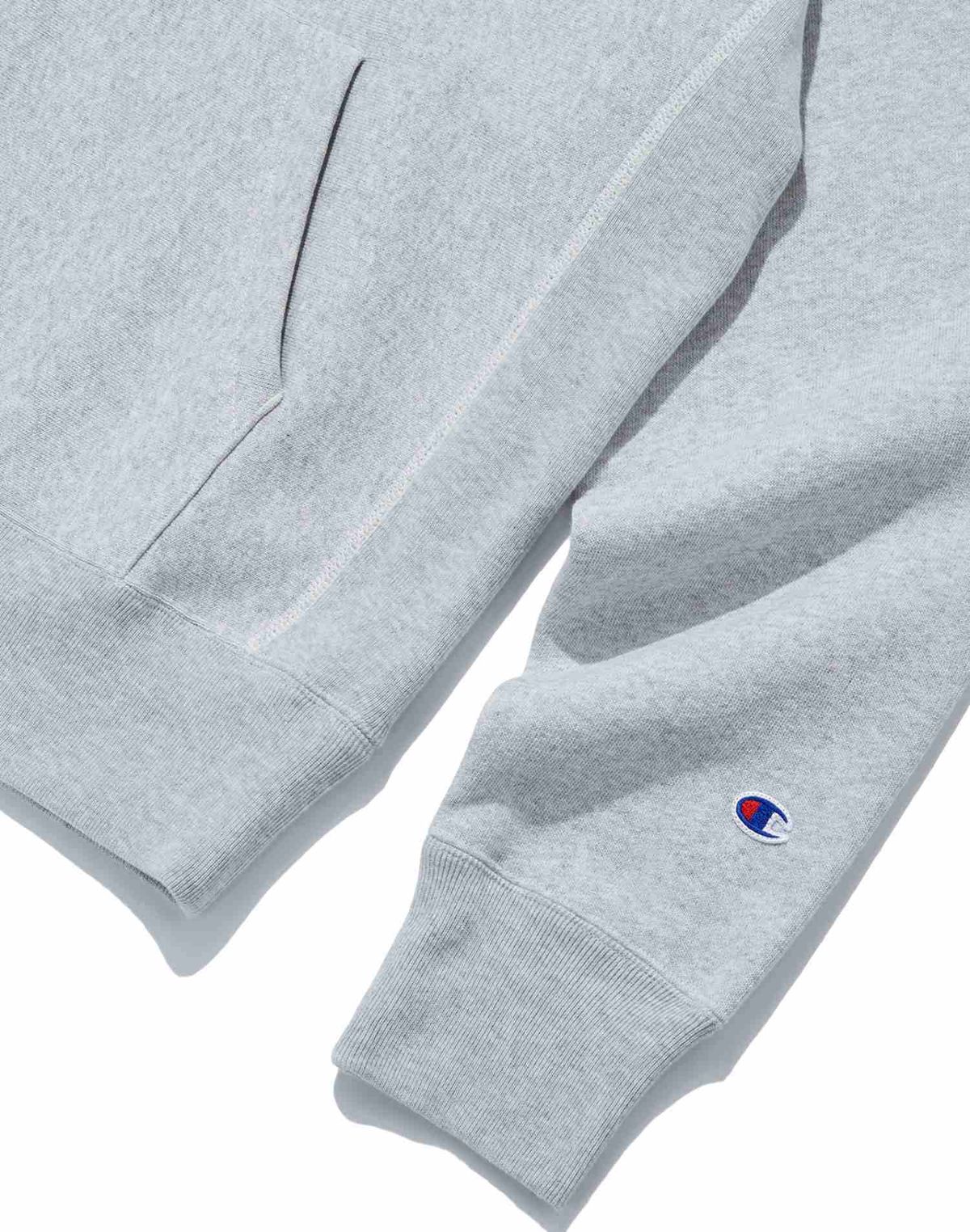 챔피온(CHAMPION) [Champion X thisisneverthat] Reverse Weave® (블루택) 11.5oz 기모 후드스웨트셔츠 (GREY) CKTS2FN61G2