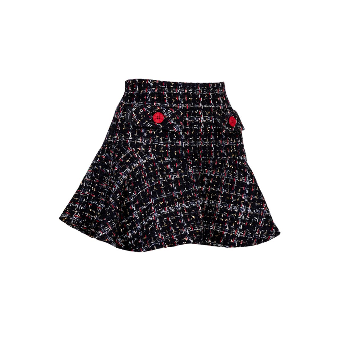 제이제인(J.JANE) 트위드 플라워 스커트 Tweed flower skirt (Black)