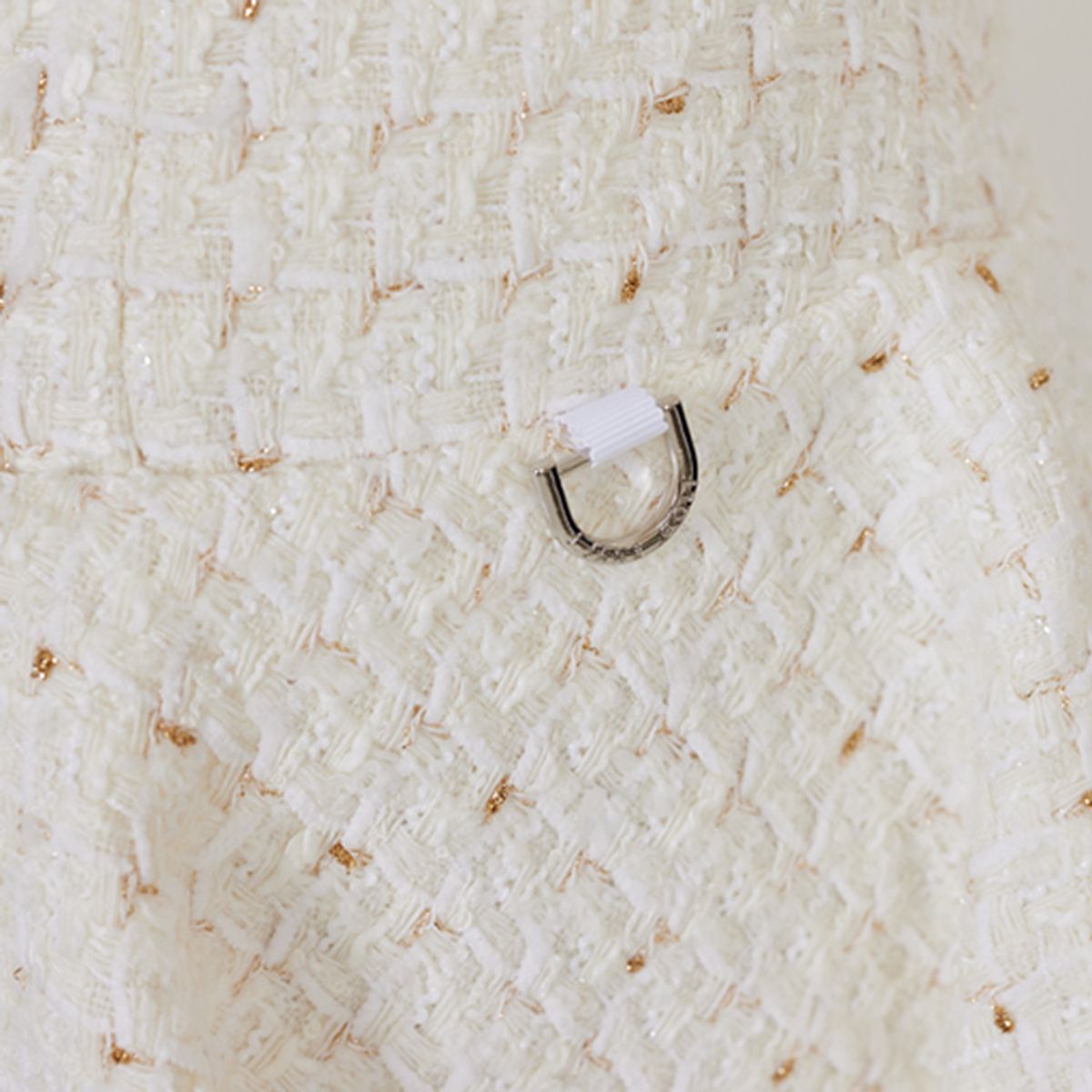 제이제인(J.JANE) 트위드 플라워 스커트 Tweed flower skirt (White)