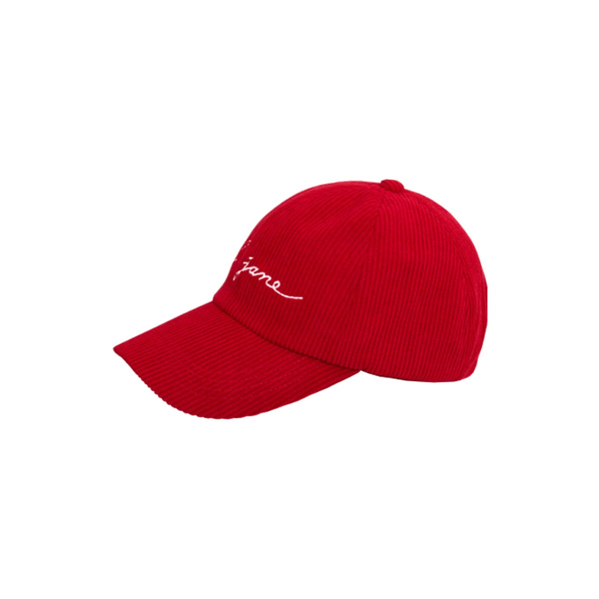 제이제인(J.JANE) 코듀로이 귀도리 볼캡 Corduroy ear flap ballcap (Red)
