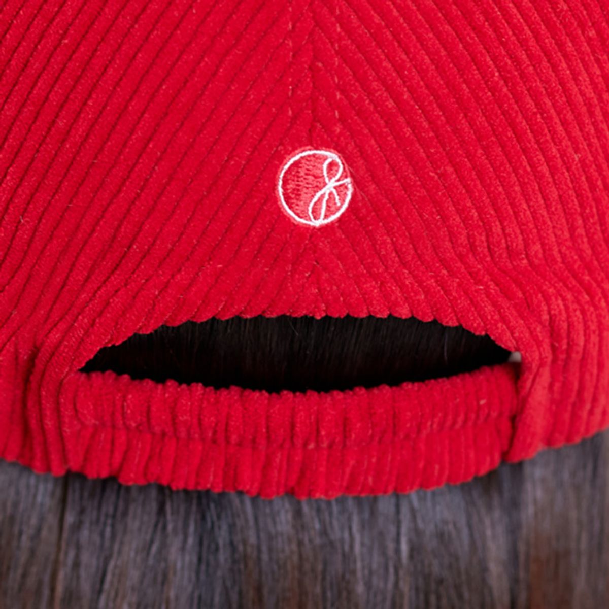 제이제인(J.JANE) 코듀로이 귀도리 볼캡 Corduroy ear flap ballcap (Red)