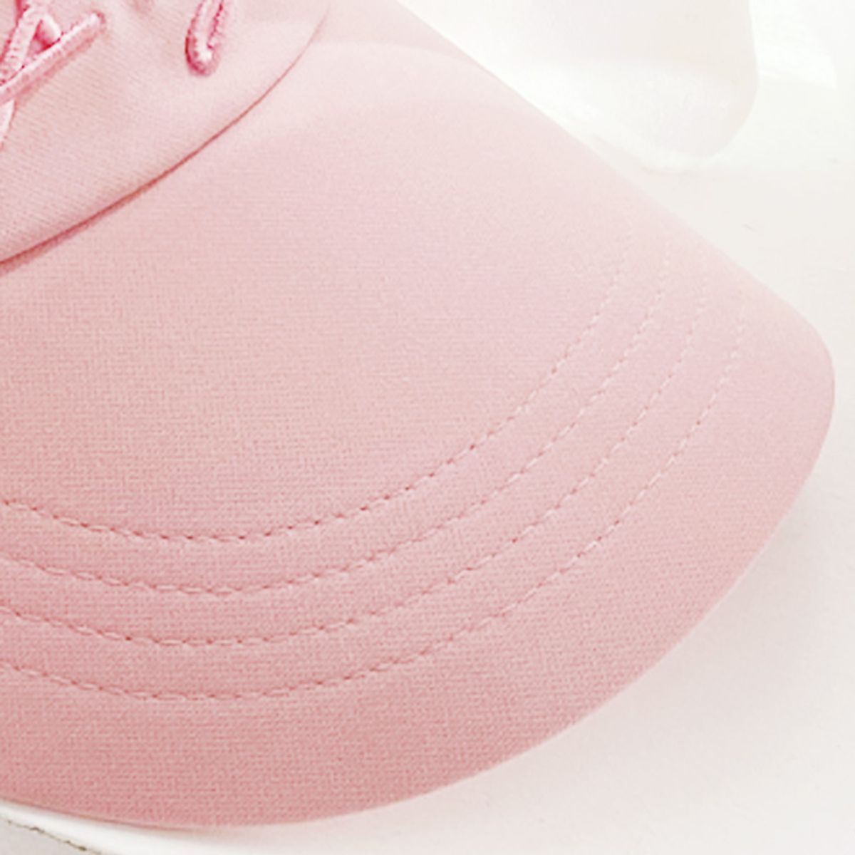 제이제인(J.JANE) 심플 컬러 자수 선캡 Simple color logo Suncap (Pink)