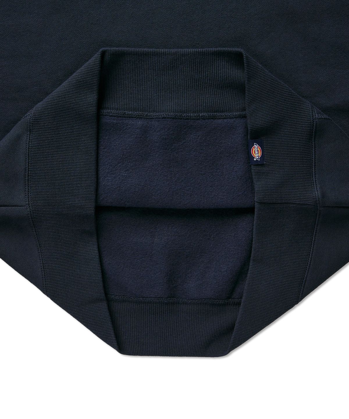 디키즈(DICKIES) 플리스 릴렉스드 후드 티셔츠 - 다크 네이비