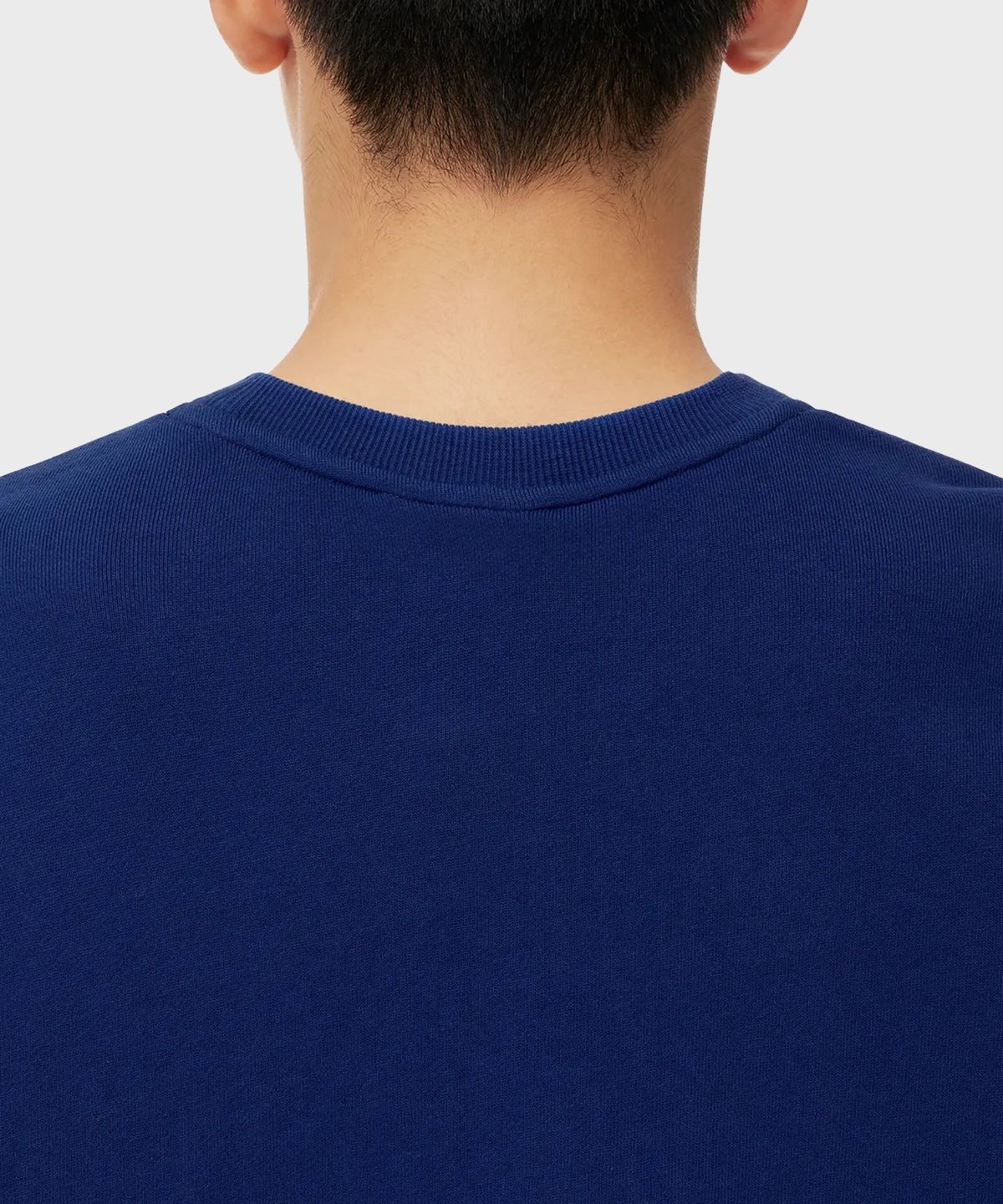 디키즈(DICKIES) 프렌치 테리 릴렉스드 타이거 뱃지 크루넥 Sodalite Blue