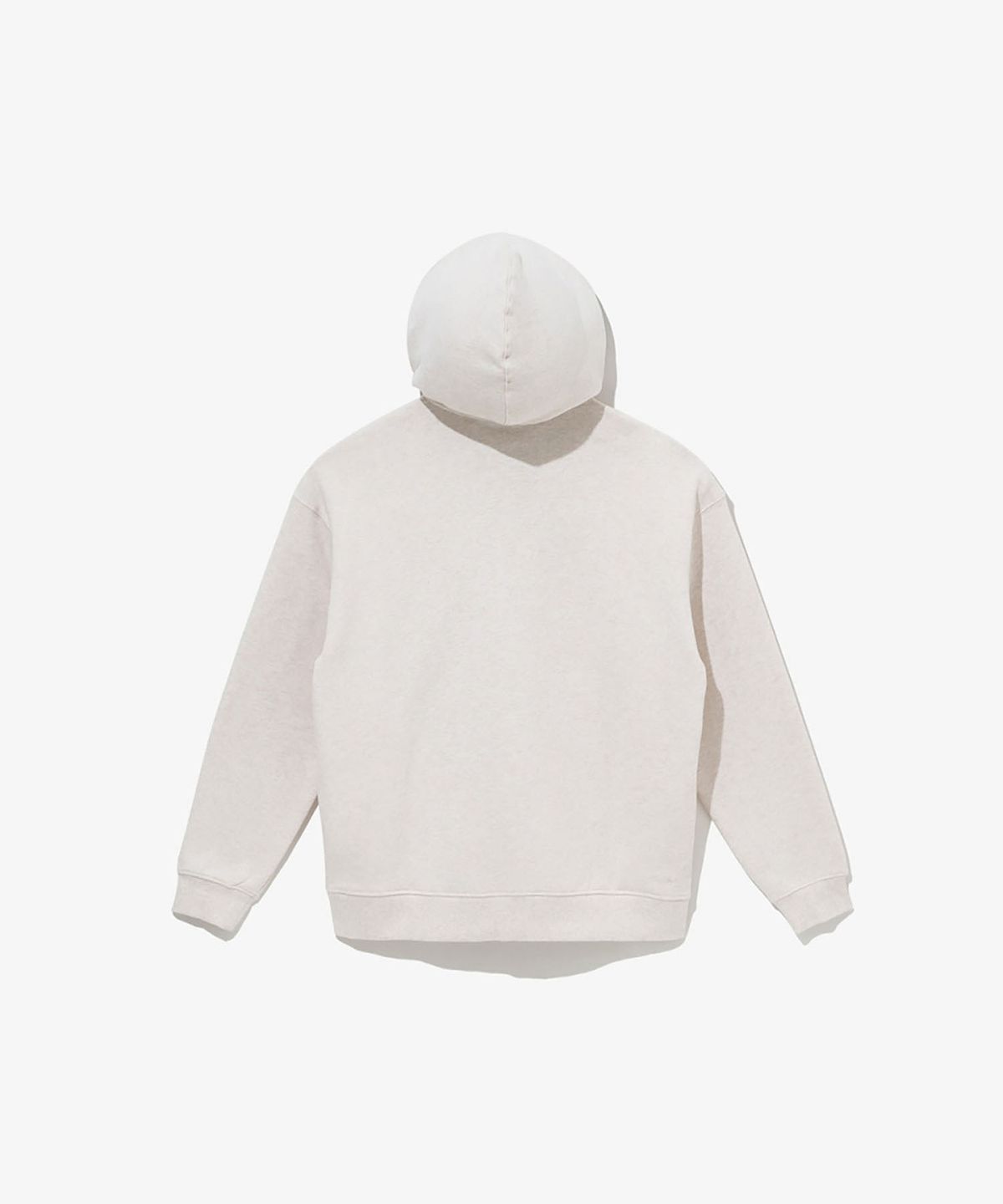 뉴에라(NEW ERA) NE 에센셜 후드 집업 오트밀
