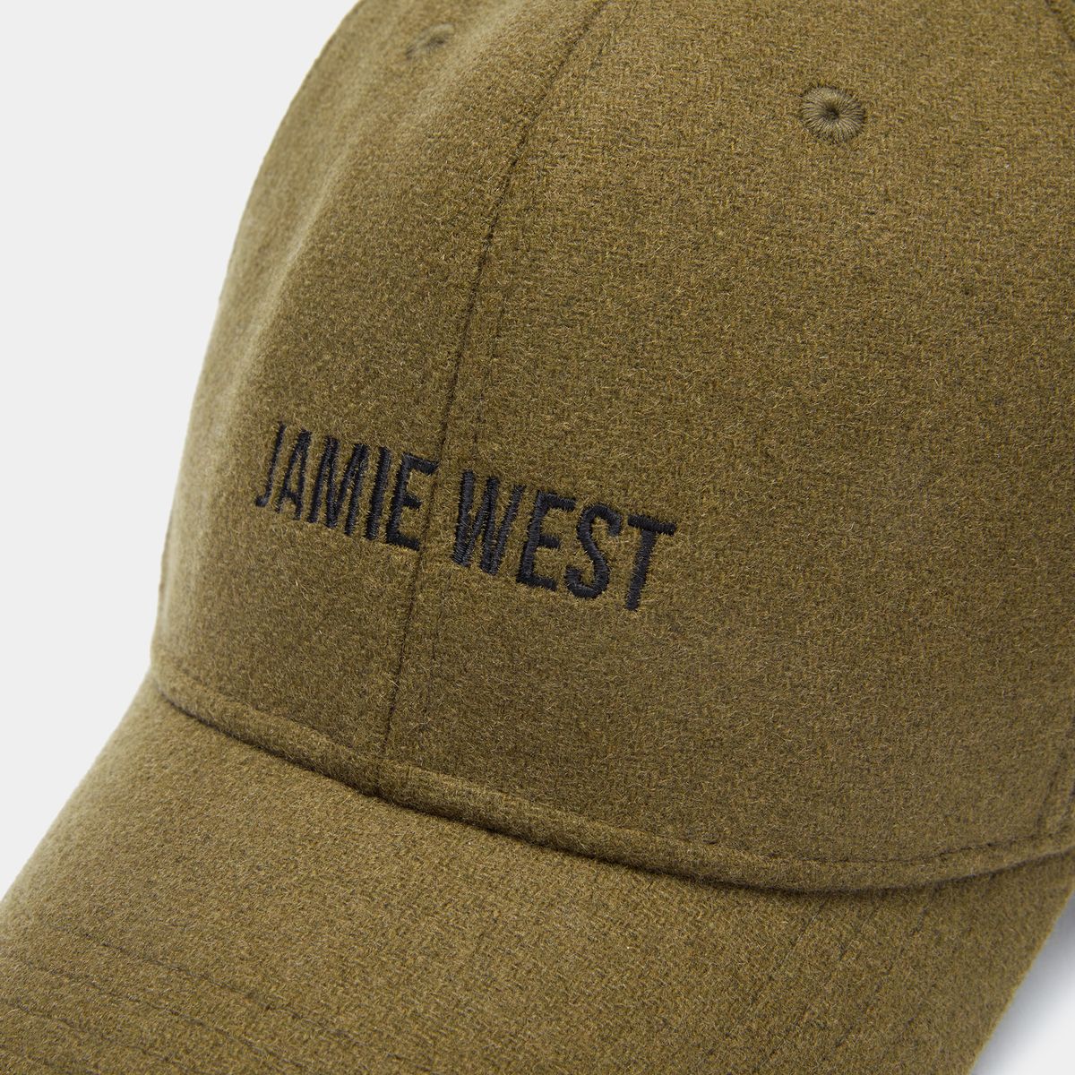 제이미웨스트(JAMIE WEST) 알렉스 울 볼캡 (카키)