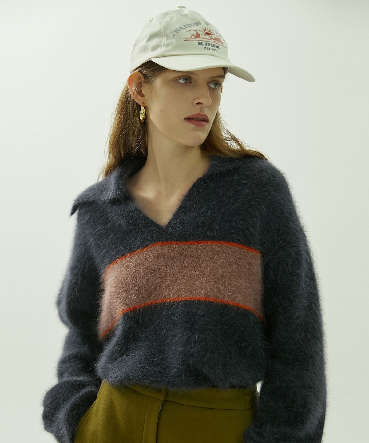 엔오르(EN OR) NATIVE FOREST ENOR BALL CAP - IVORY