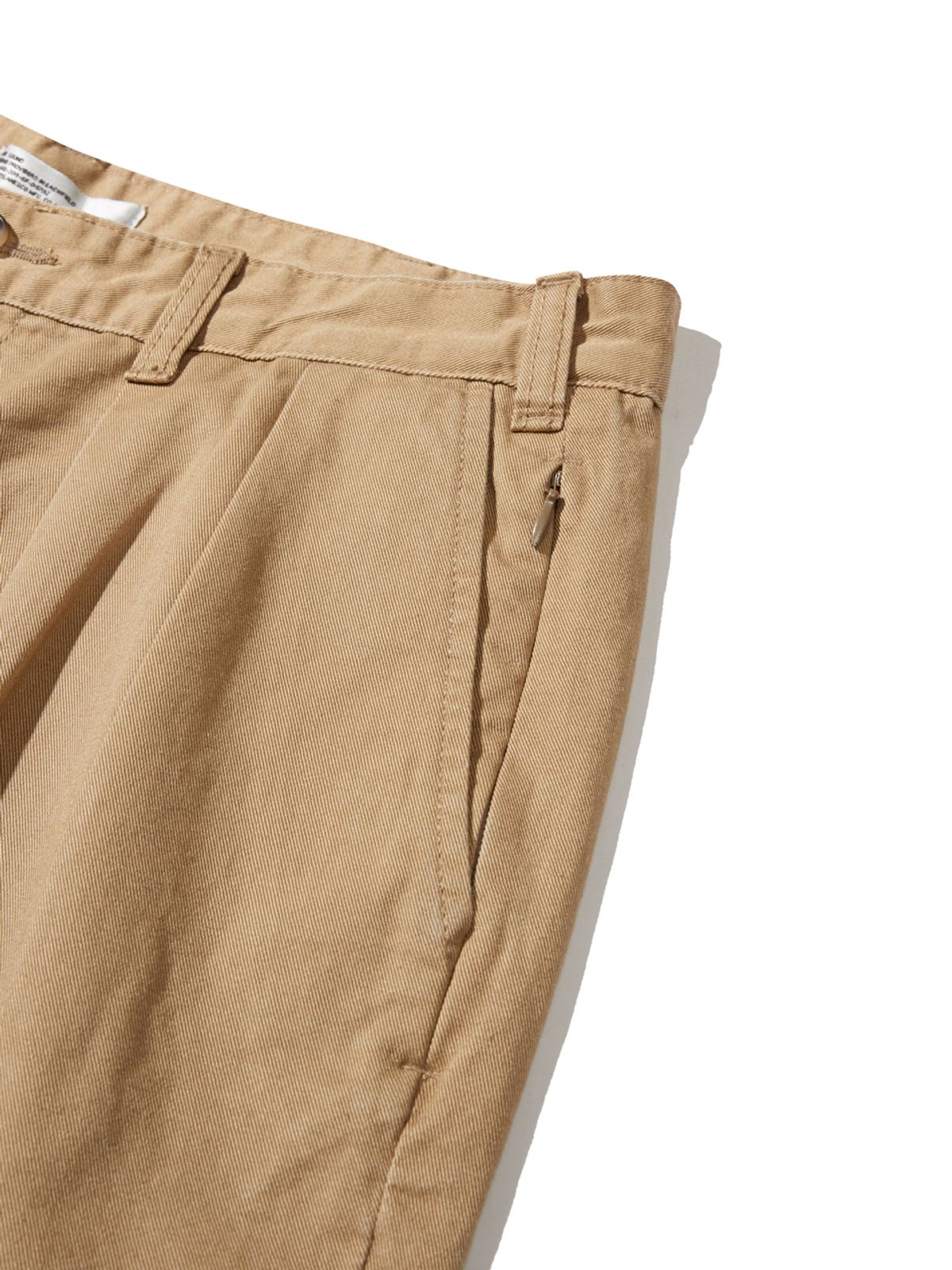 사운즈라이프(SOUNDSLIFE) Easy Two Tuck Chino Pants Beige