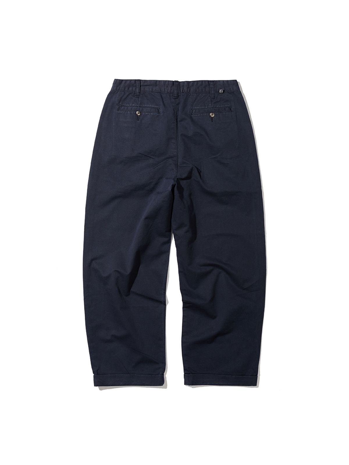 사운즈라이프(SOUNDSLIFE) Easy Two Tuck Chino Pants Navy