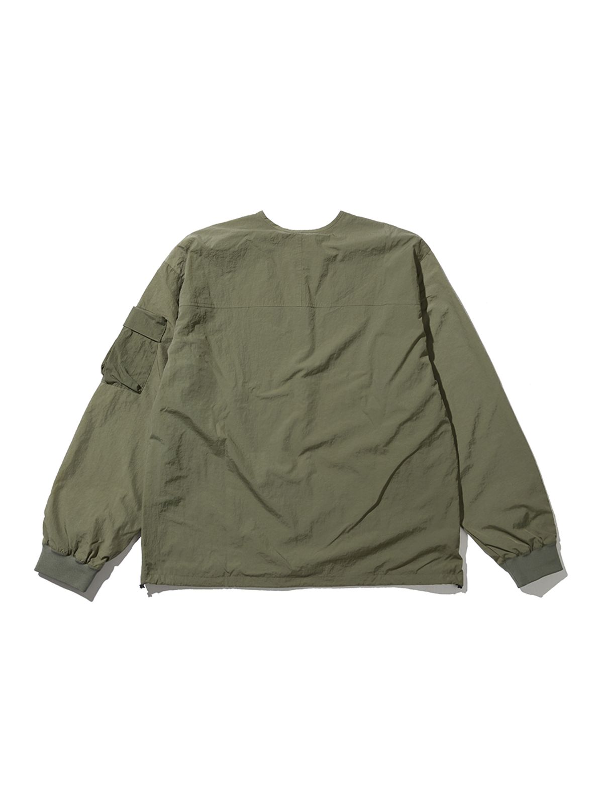 사운즈라이프(SOUNDSLIFE) Utility Pocket Nylon Long Sleeve Olive
