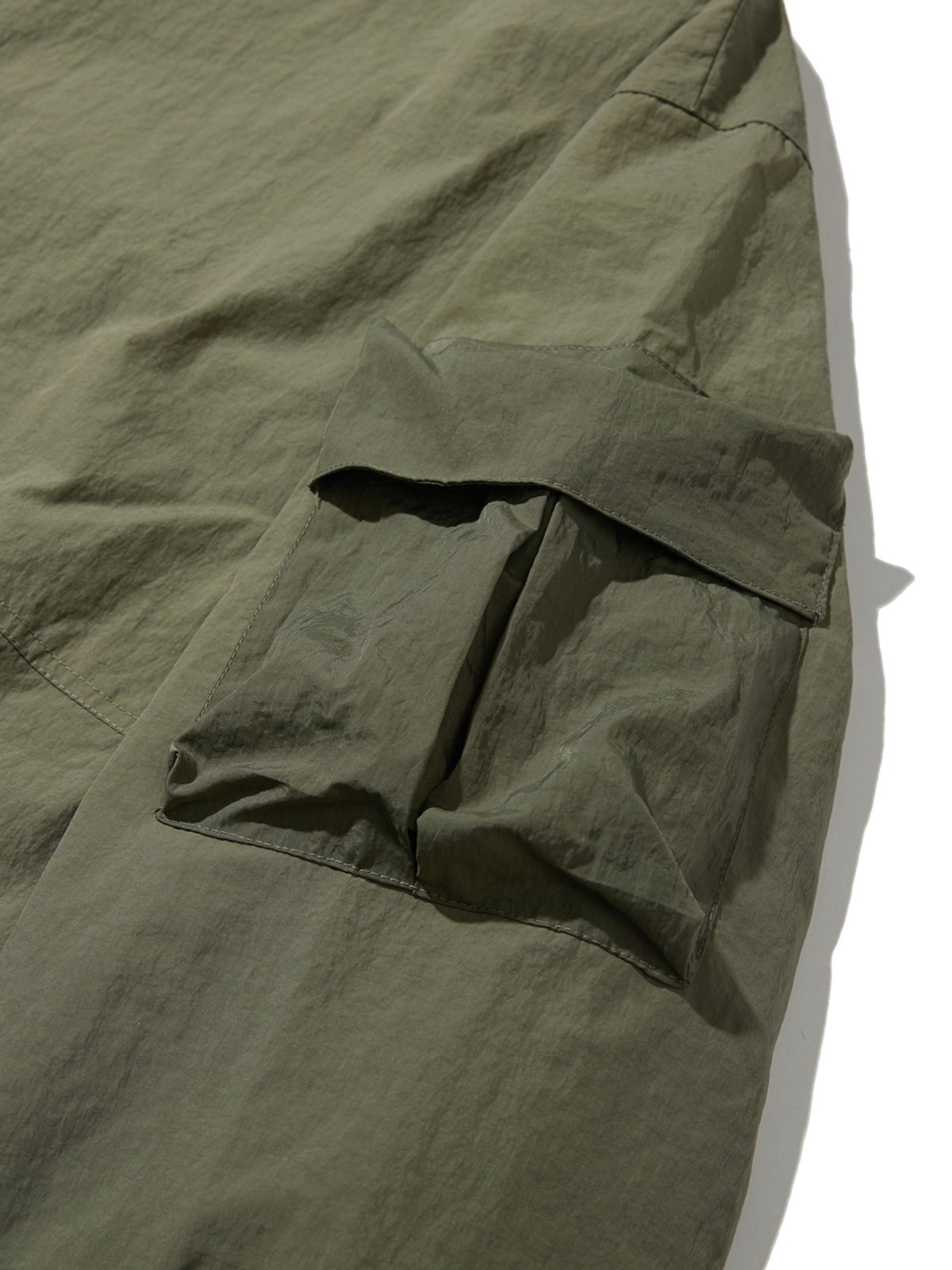사운즈라이프(SOUNDSLIFE) Utility Pocket Nylon Long Sleeve Olive
