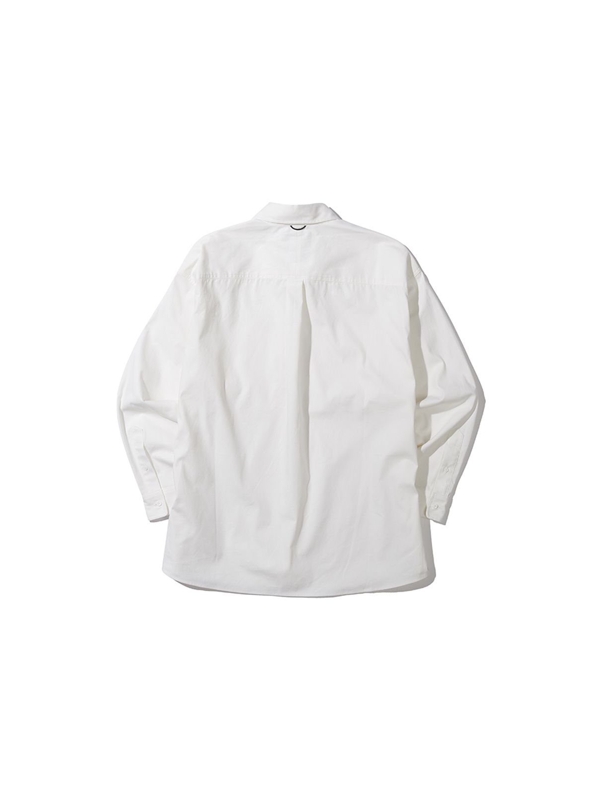 사운즈라이프(SOUNDSLIFE) Back Loop Two Pocket Oxford Shirt White