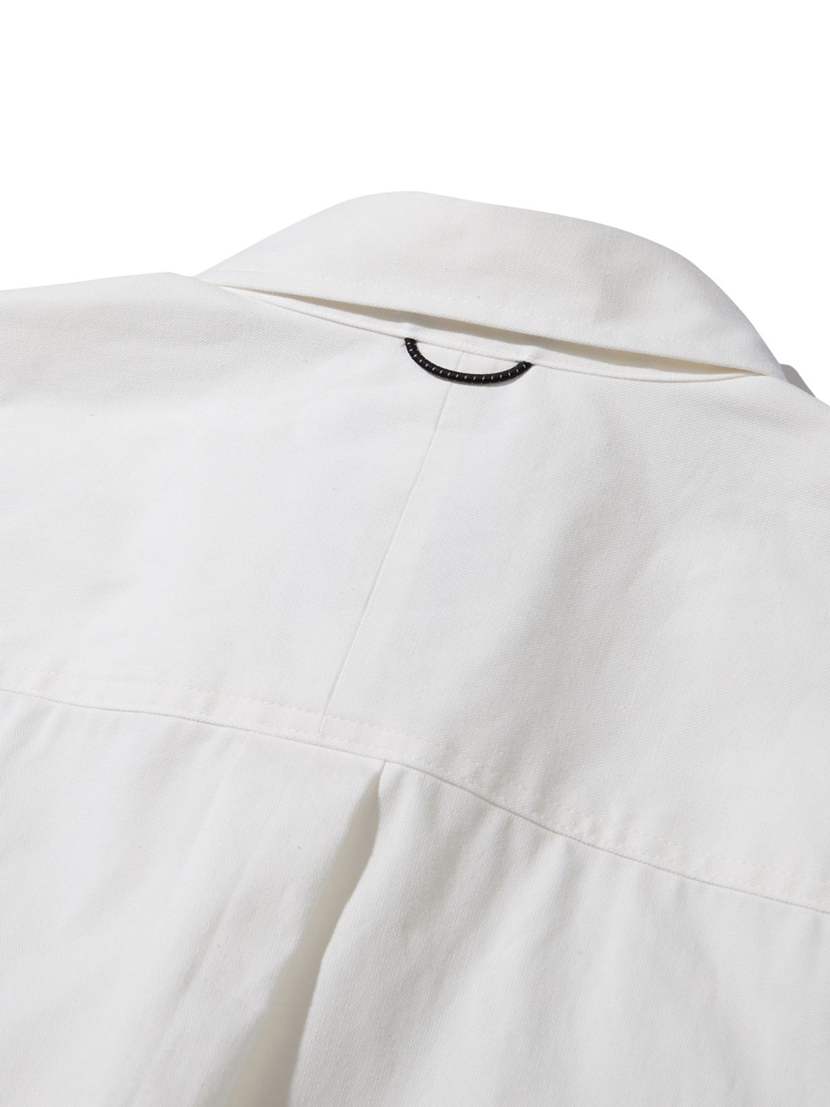 사운즈라이프(SOUNDSLIFE) Back Loop Two Pocket Oxford Shirt White