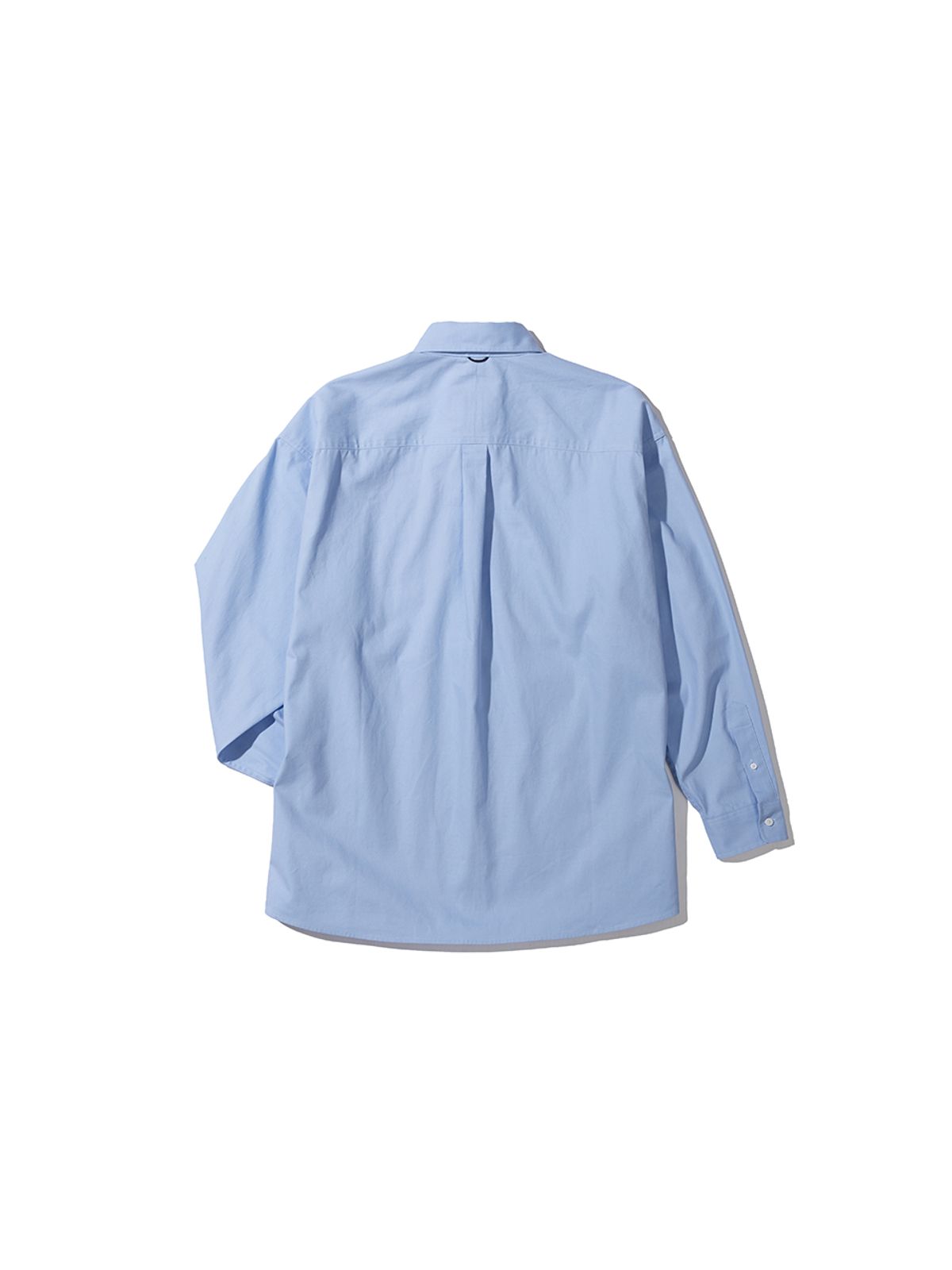 사운즈라이프(SOUNDSLIFE) Back Loop Two Pocket Oxford Shirt Sky Blue