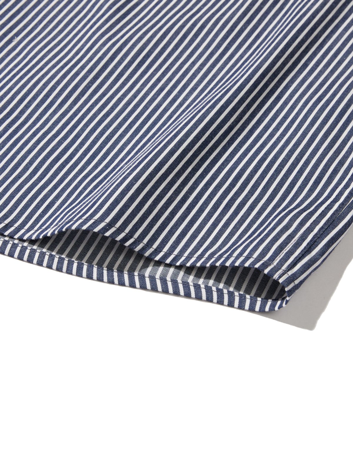 사운즈라이프(SOUNDSLIFE) Back Loop Two Pocket Stripe Shirt Navy