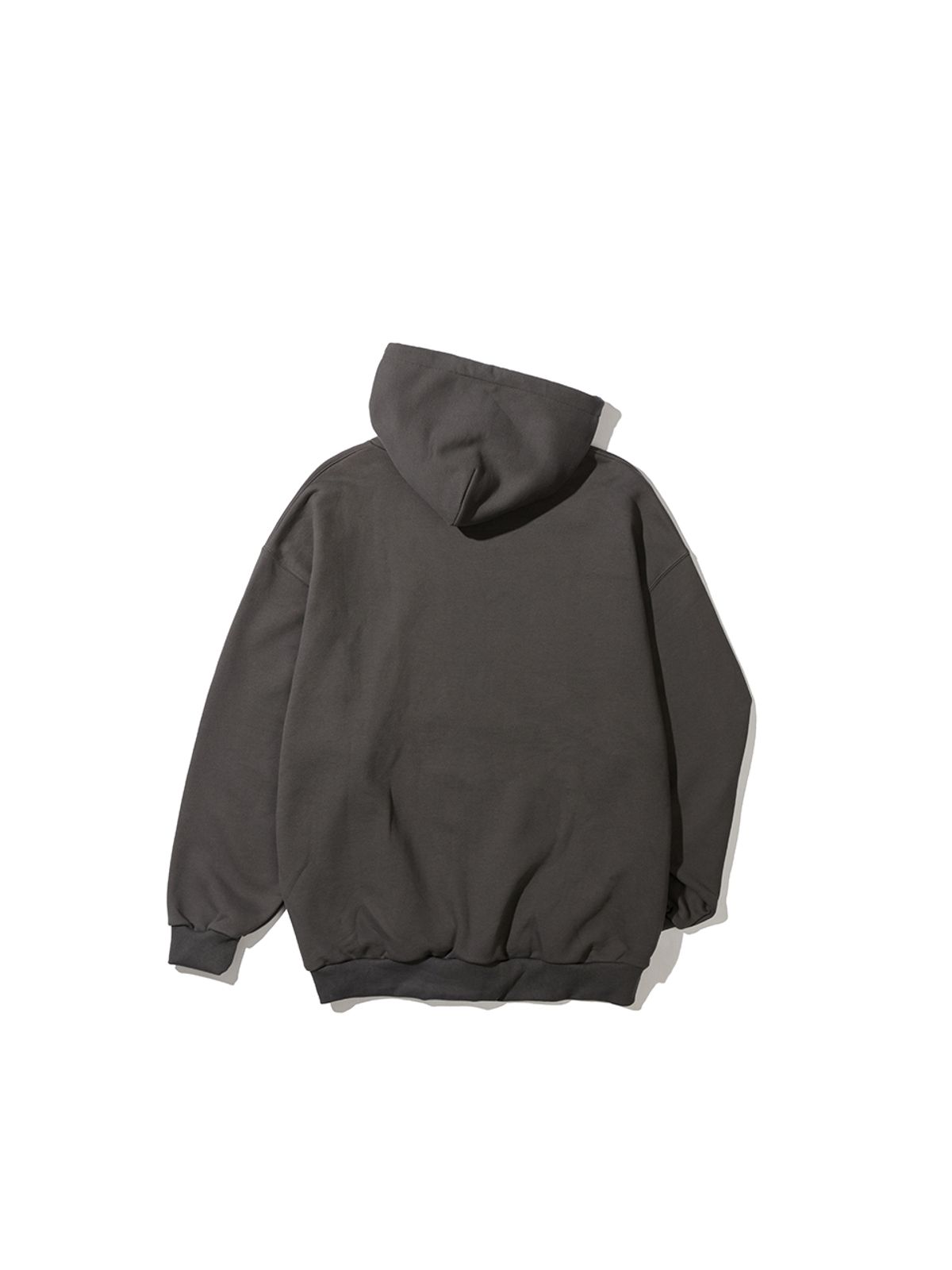 사운즈라이프(SOUNDSLIFE) Slogan Graphic Hoodie Charcoal