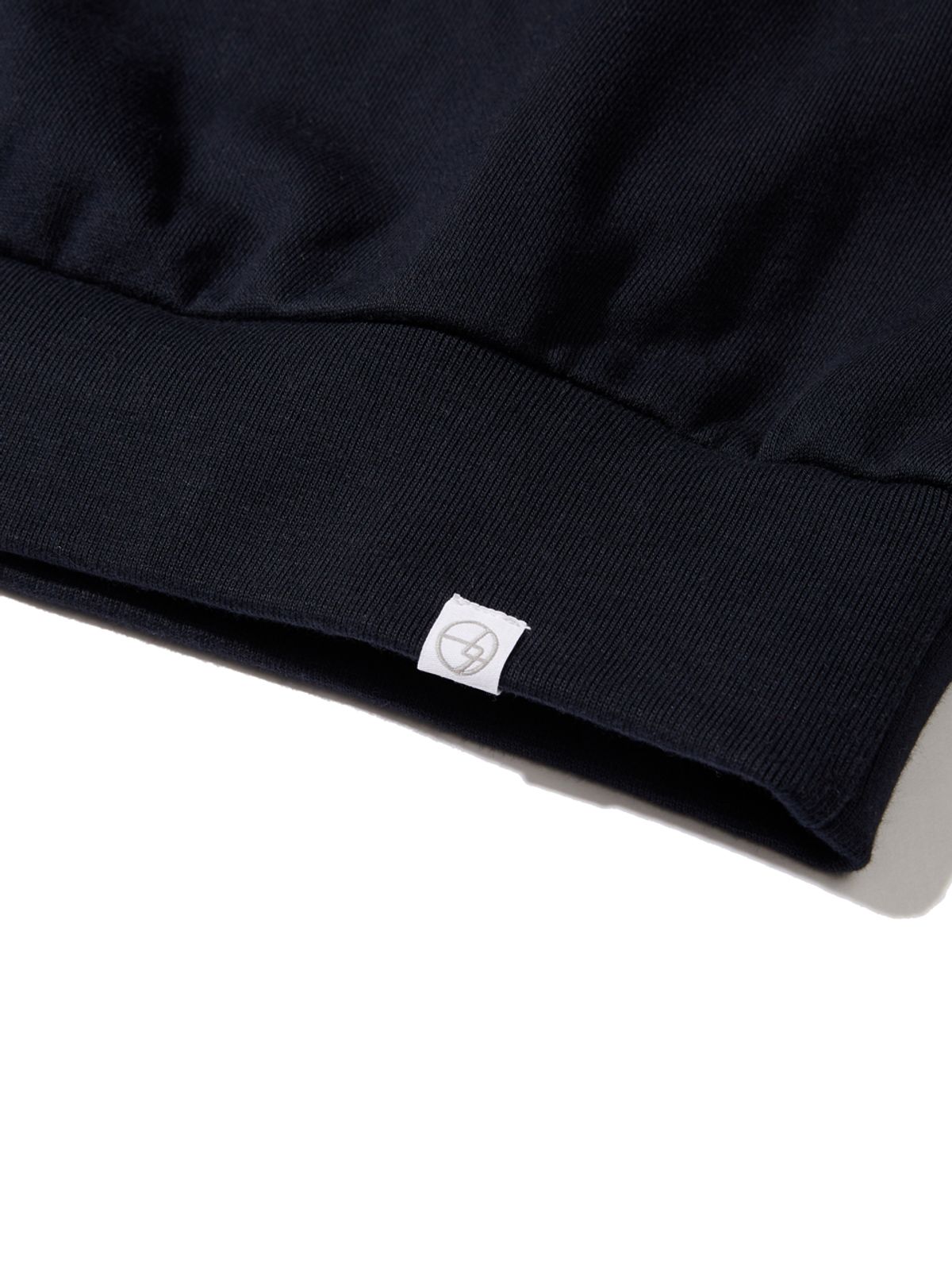 사운즈라이프(SOUNDSLIFE) Applique Big Arch Logo Sweatshirts Navy