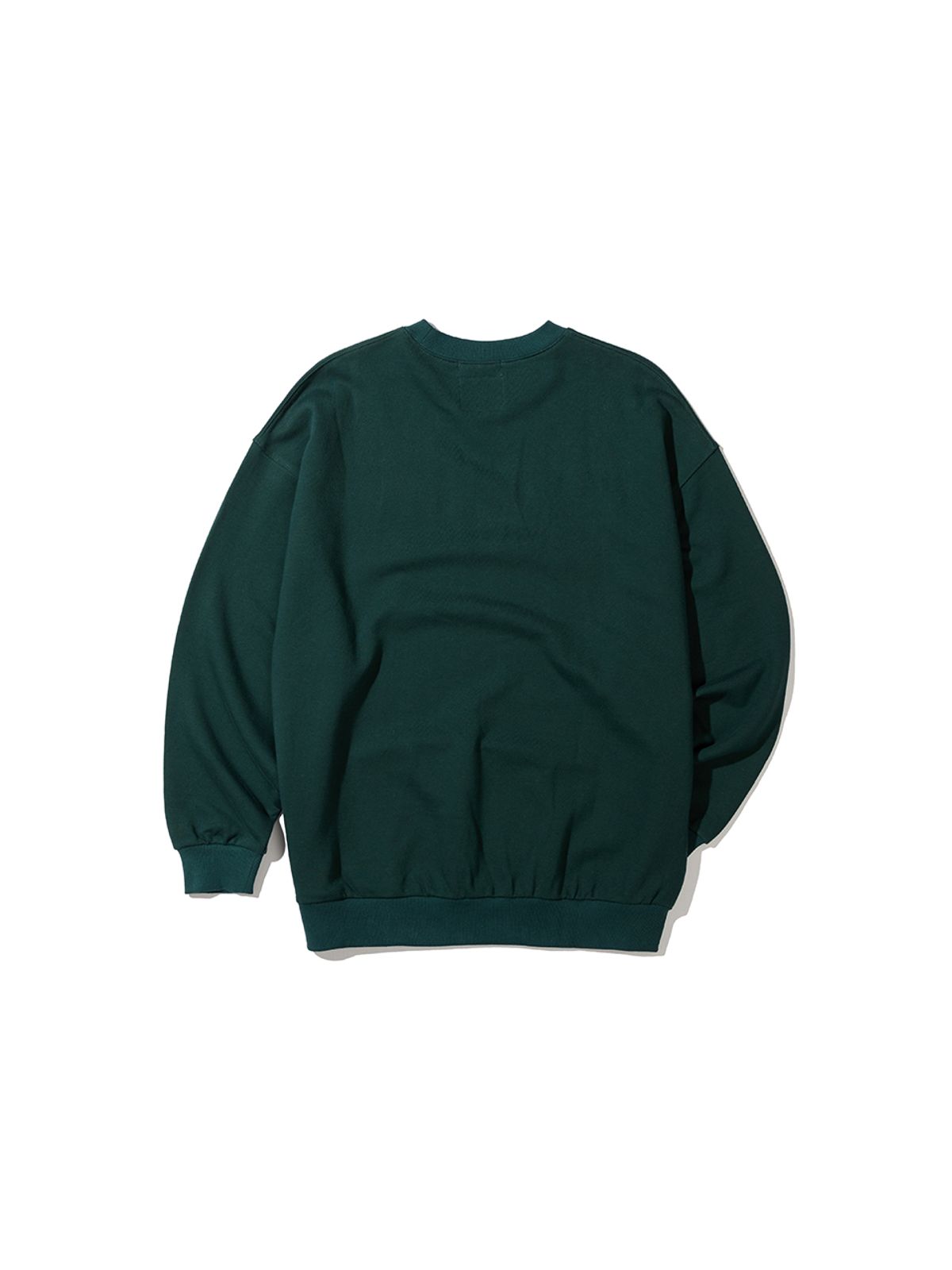 사운즈라이프(SOUNDSLIFE) Applique Big Arch Logo Sweatshirts Green