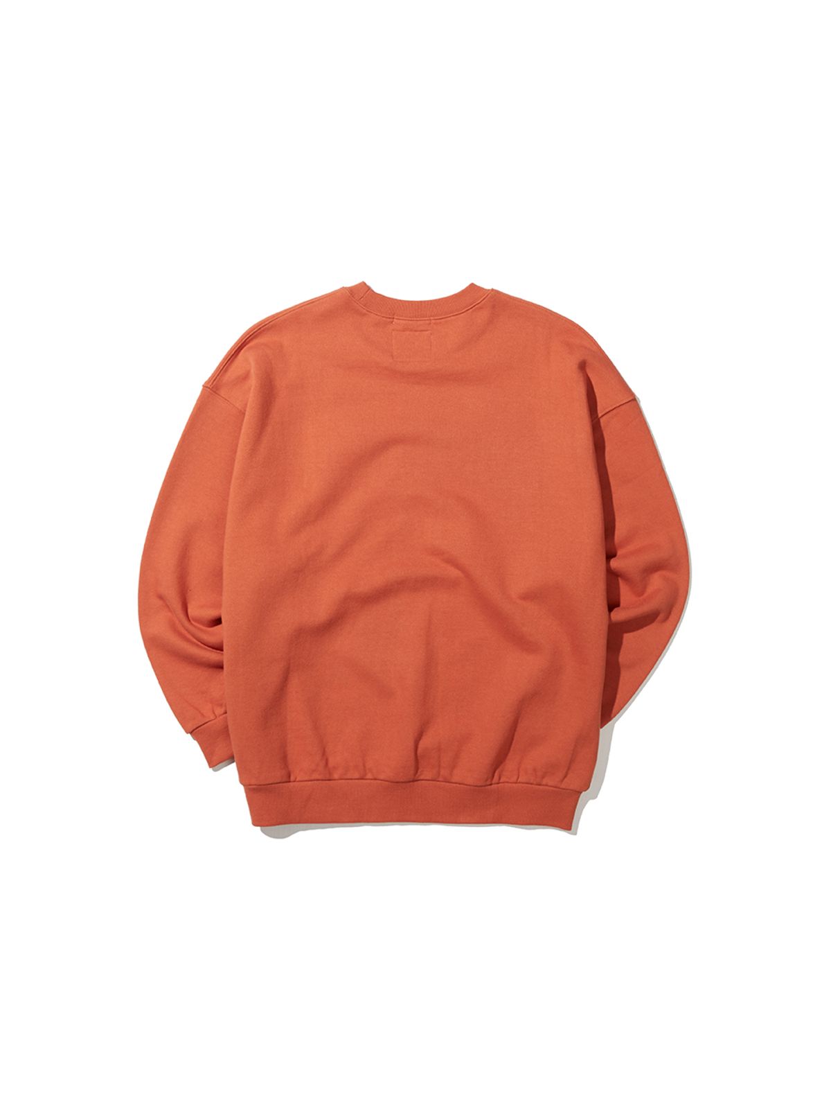 사운즈라이프(SOUNDSLIFE) Applique Big Arch Logo Sweatshirts Orange