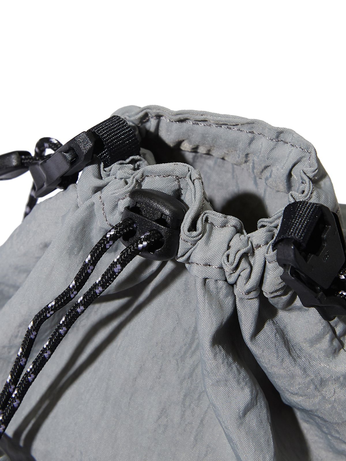 사운즈라이프(SOUNDSLIFE) Utility Nylon Small Pouch Bag Grey