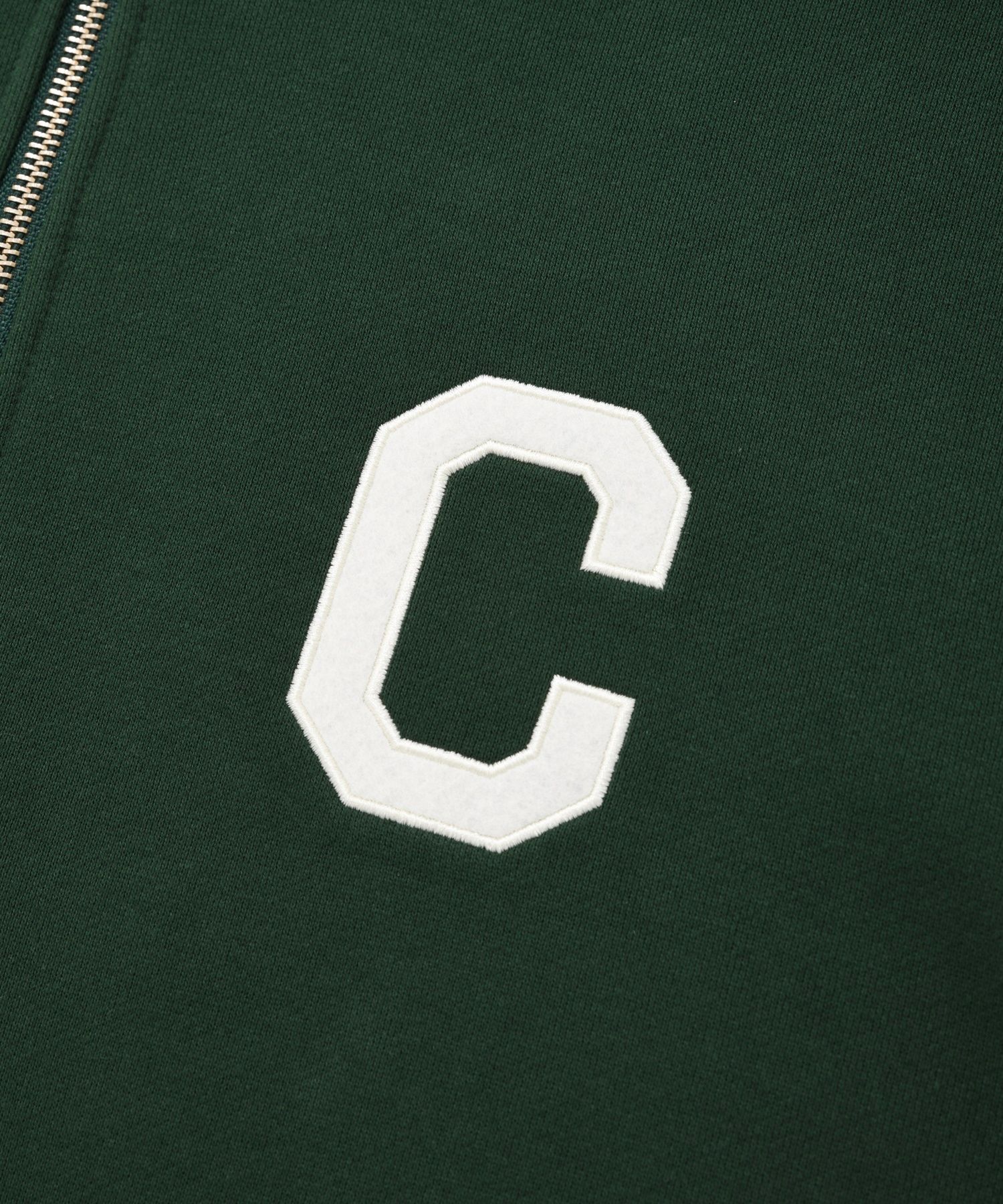 パーカー・フーディ COVERNAT C Logo Hoodie British Green MUSINSA | COVERNAT C Logo Half Zip-Up Sweatshirt British Green