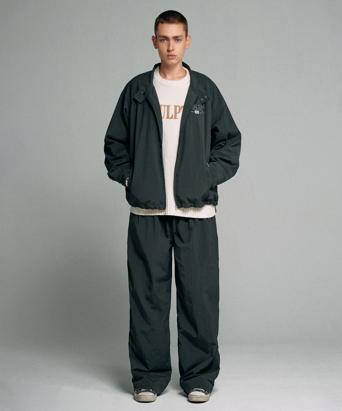 스컬프터(SCULPTOR) Two-Way Wind Pants Charcoal