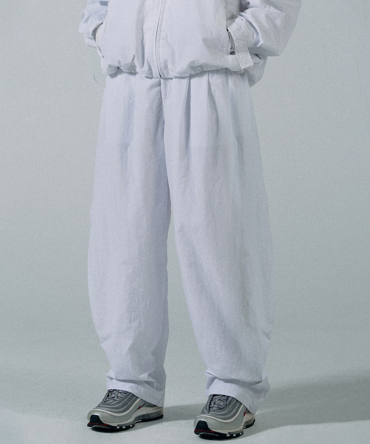 스컬프터(SCULPTOR) Two-Way Wind Pants White