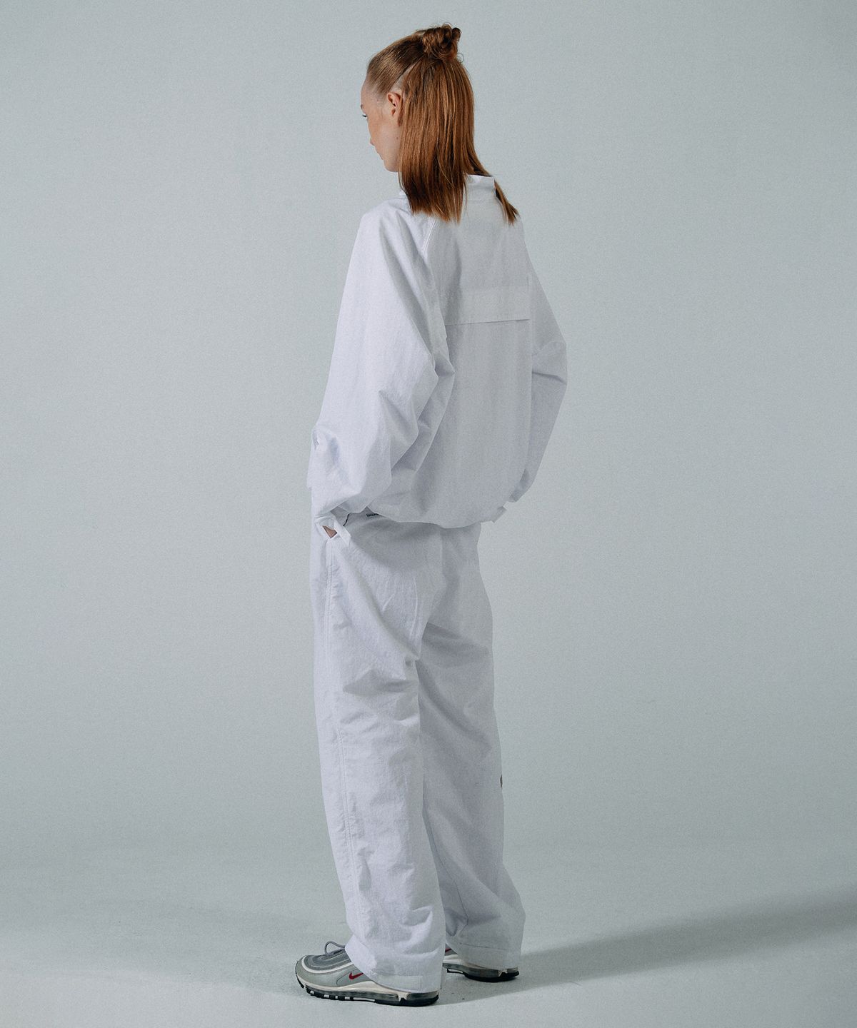 스컬프터(SCULPTOR) Two-Way Wind Pants White