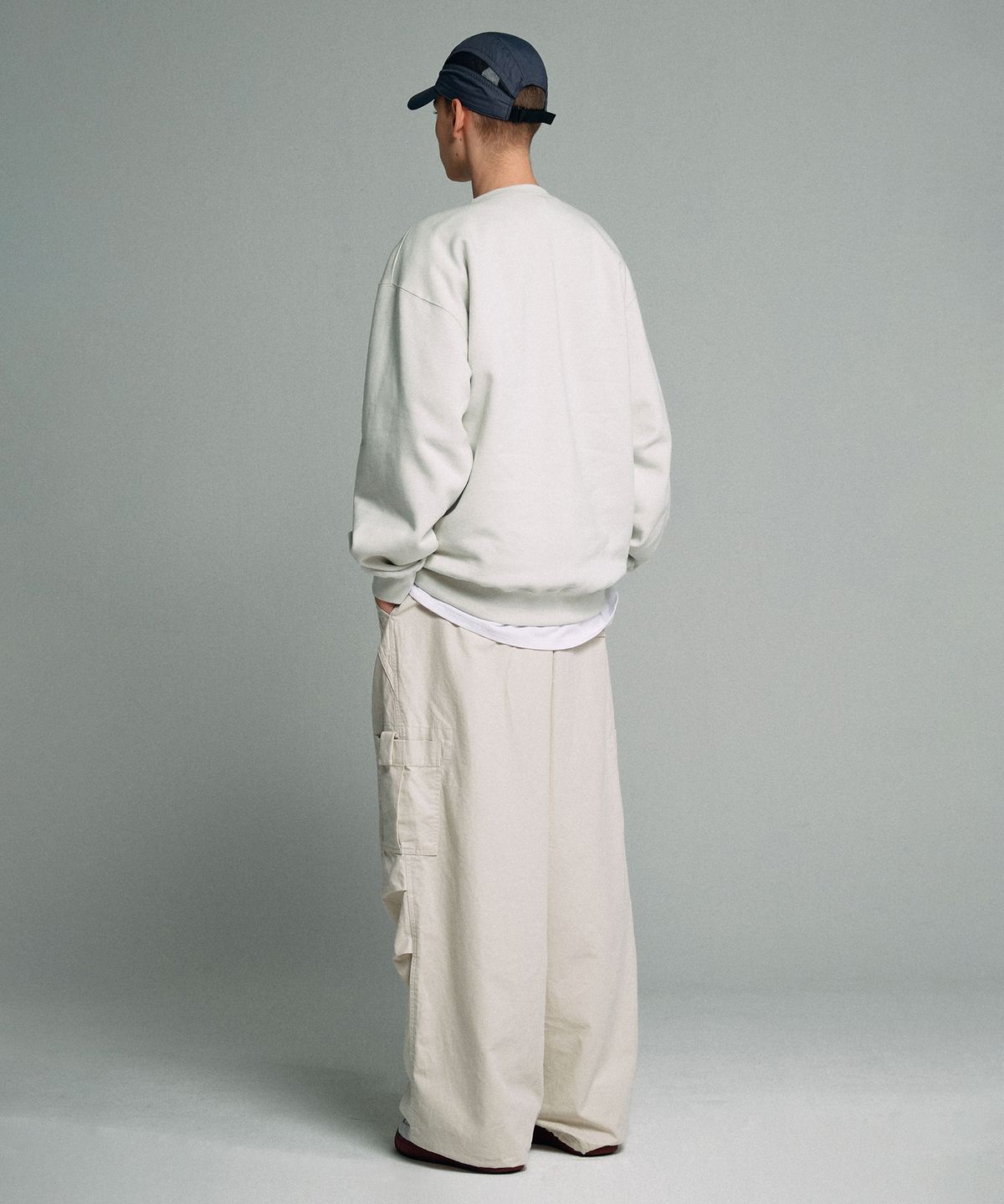 스컬프터(SCULPTOR) Question Sweatshirt Cream